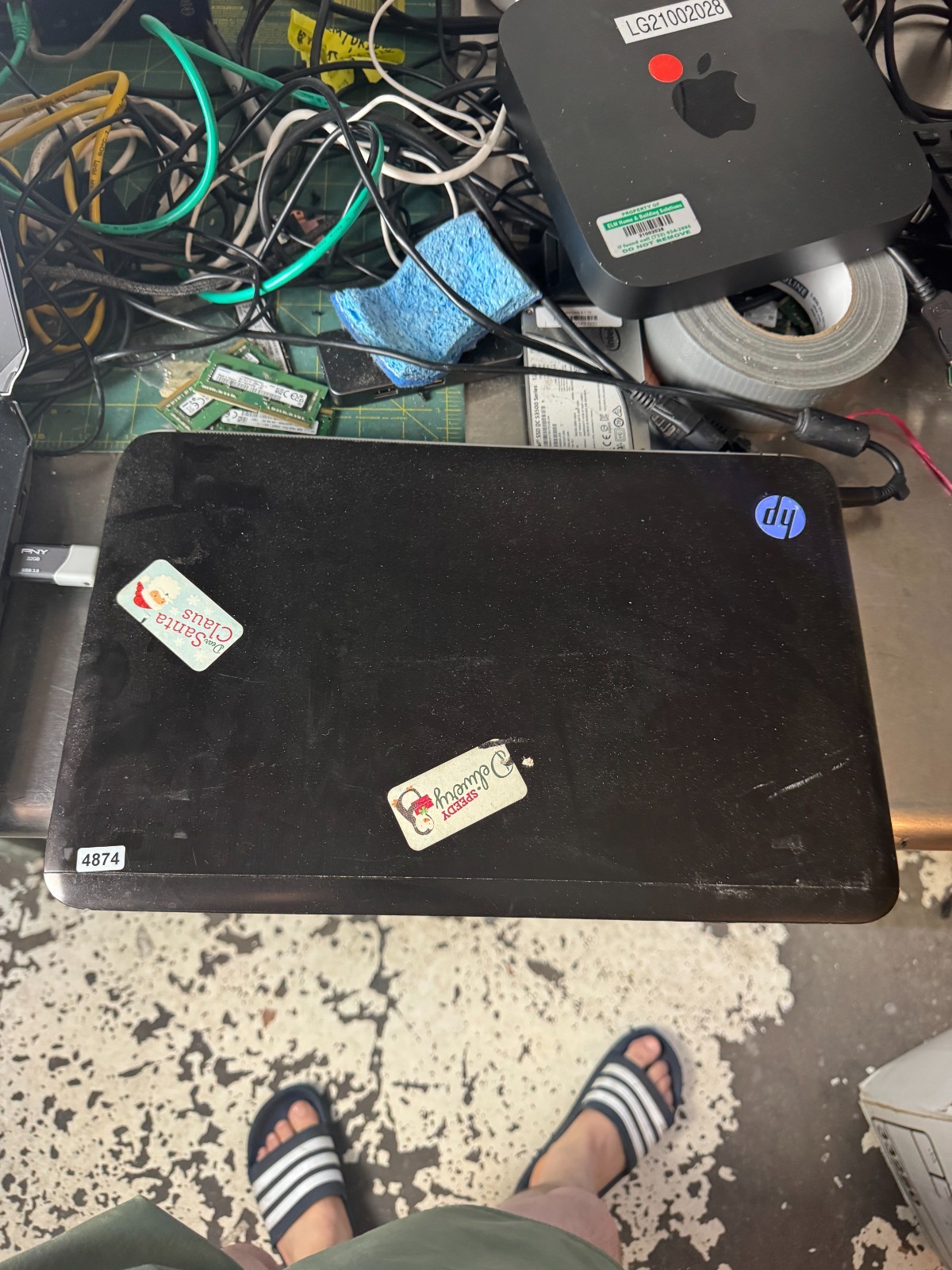 HP Pavilion DV6 Intel Core i5 Laptop for Parts/Repair #4874