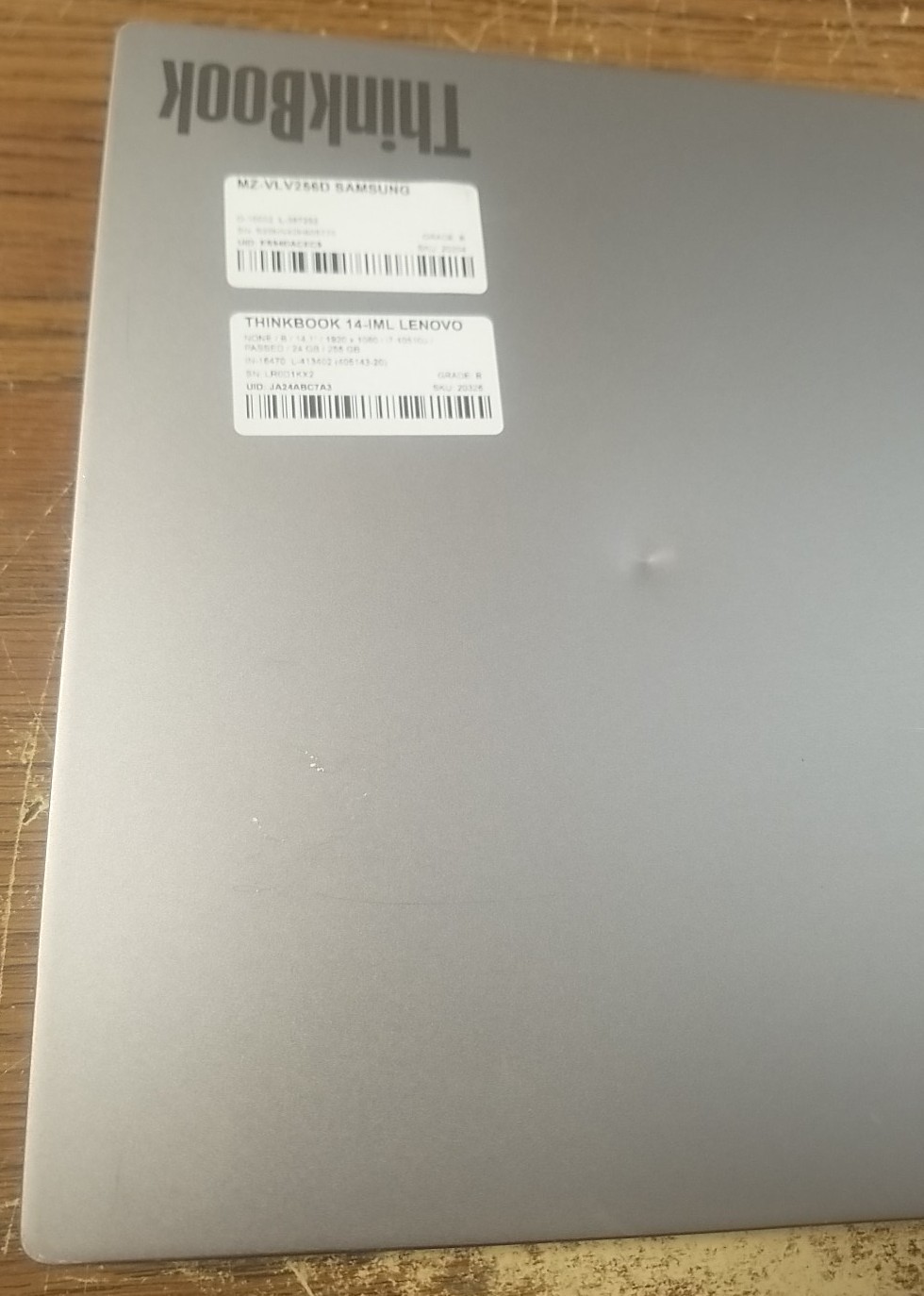 Lenovo ThinkBook 14-IML LAPTOP W/i7-10510U 1.80GHZ, 24GB Ram, 256GB. *READ⬇️*