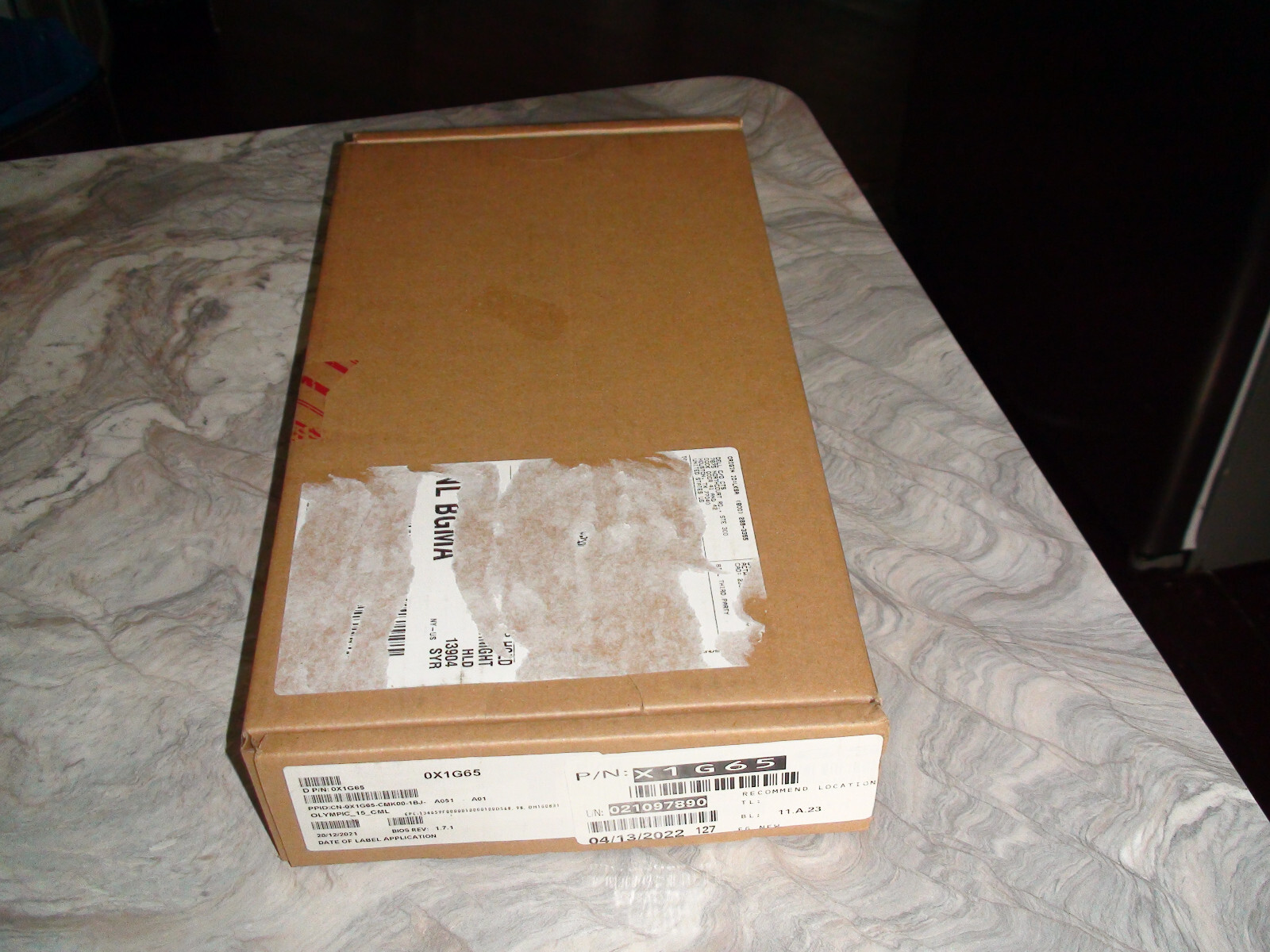 New/Sealed DELL LATITUDE 9510 MOTHERBOARD i7-10810U X1G65 0X1G65 genuine oem