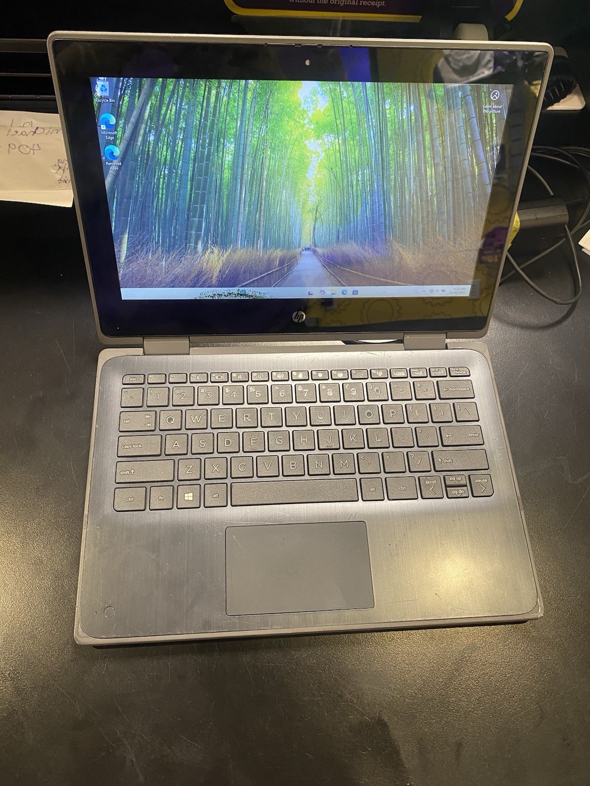 HP Notebook Laptop Black Windows 10 HDMI USB with Charger