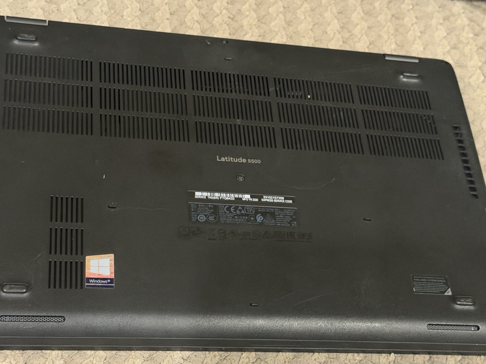 Dell Latitude 5500