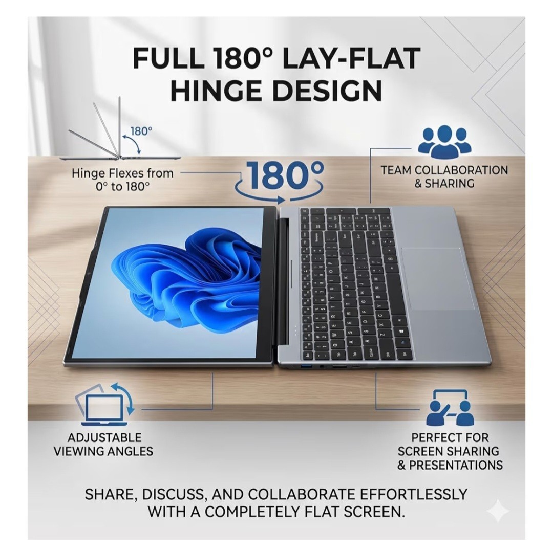 Laptop Computer 15.6 inch, Compatible with Windows 11, Core i5 Processor, Up to