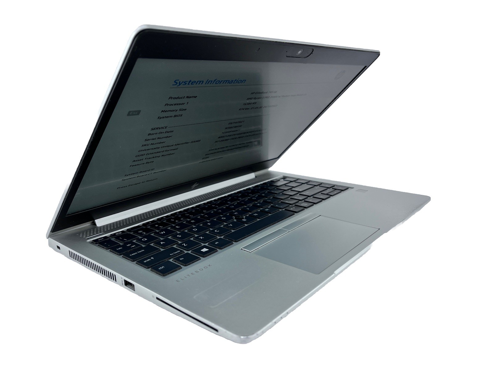 HP EliteBook 745 G6 14″ AMD Ryzen 5 PRO 3500U Radeon 16GB 512GB *Grade C*