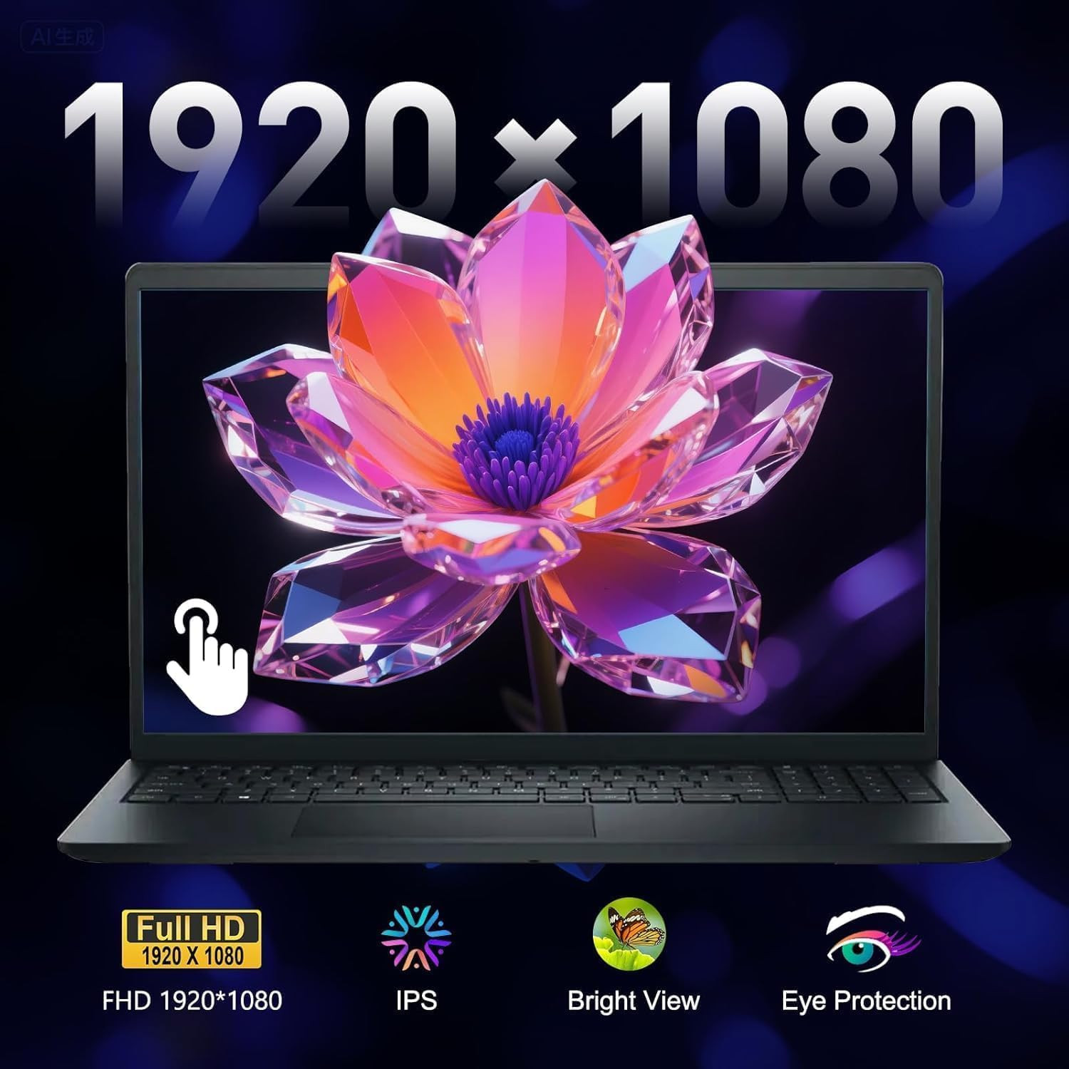 Inspiron 15.6″ FHD Touchscreen Laptop, 13Th Gen Intel Core I5 (Turbo up to 4.6Gh