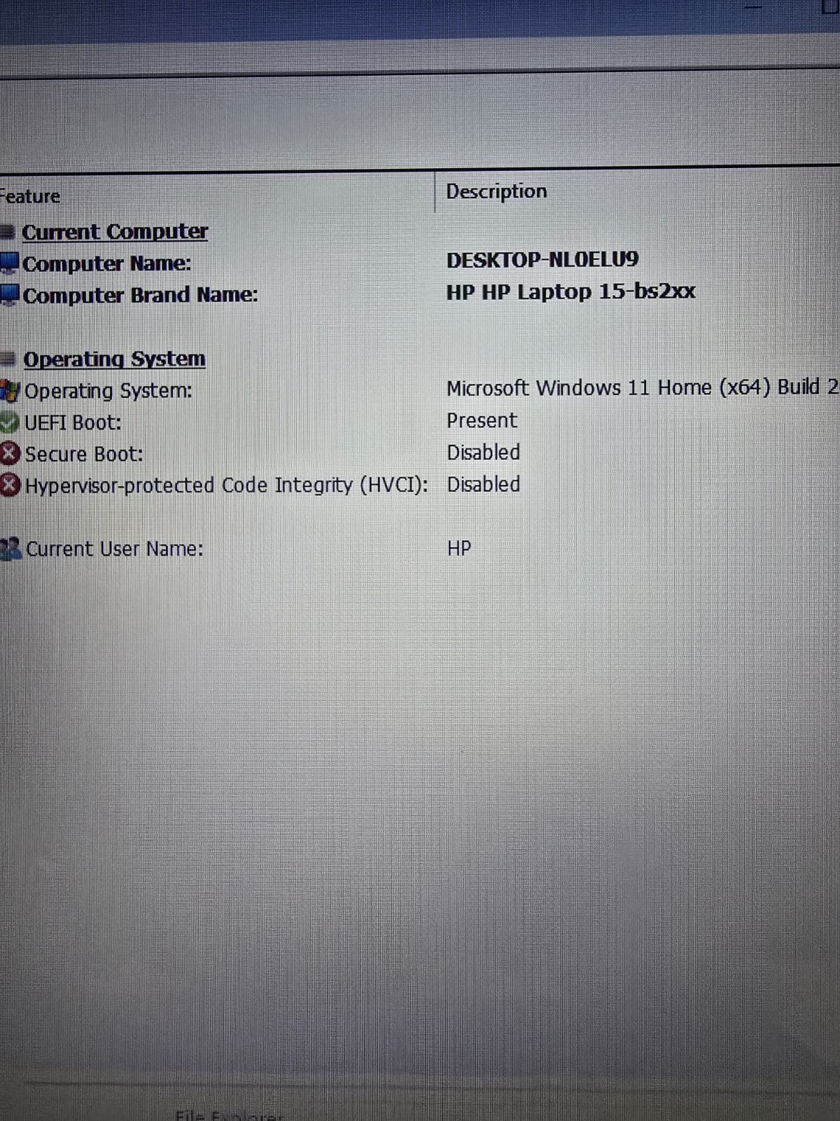 HP Laptop 15-BS2 | Celeron N4000 8GB RAM 256GB SSD | Windows 11 DVDRW