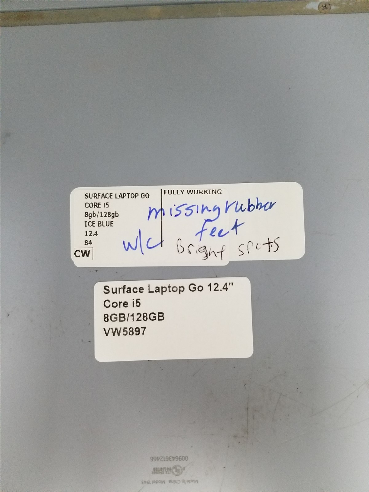 Microsoft Surface Laptop Go Core i5 12.4″ 8GB/128GB Blue Reduced Price VW5897
