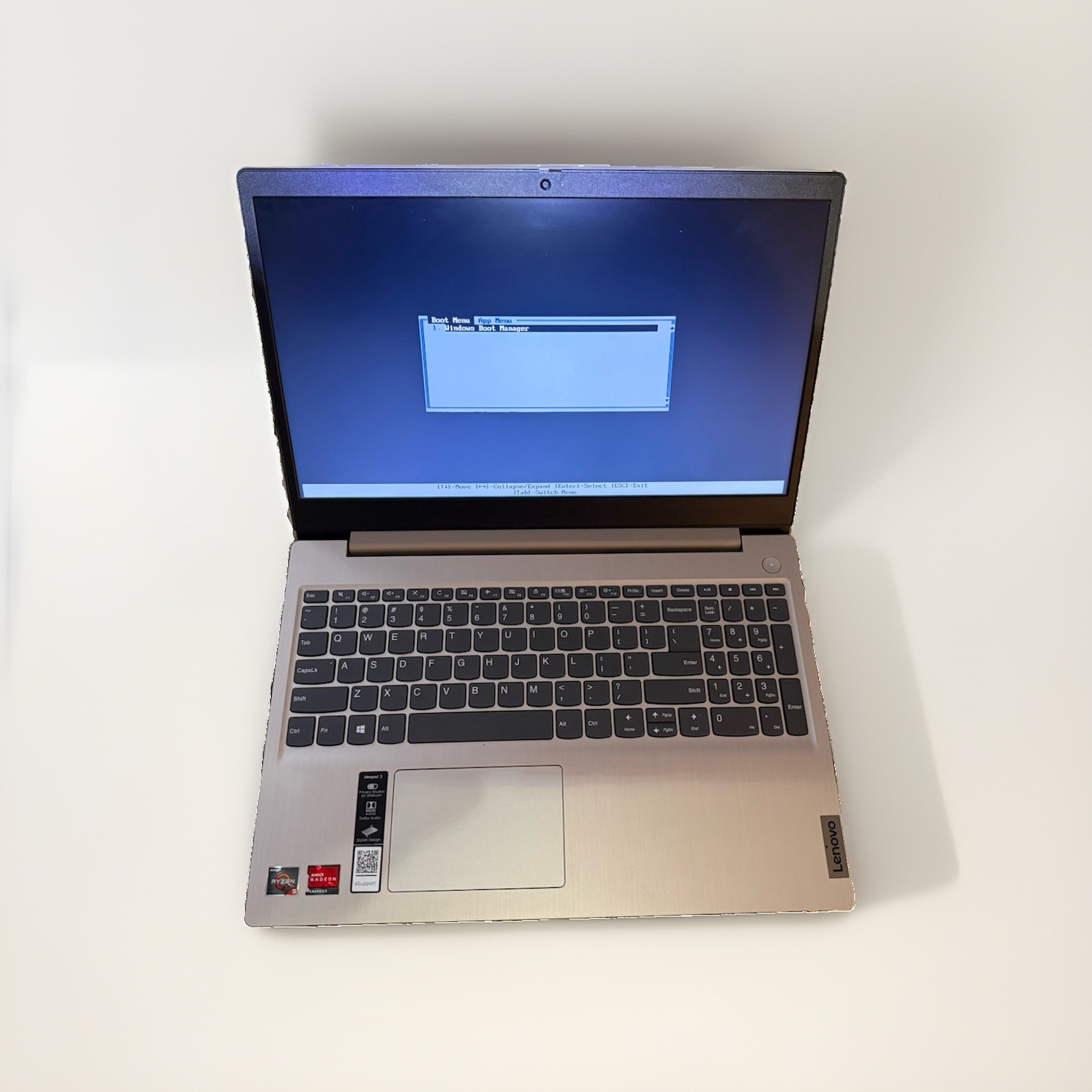 Lenovo IdeaPad 3 15ADA05 Laptop Ryzen 5 3500U, 8GB RAM, NO SSD, HDD, Or OS