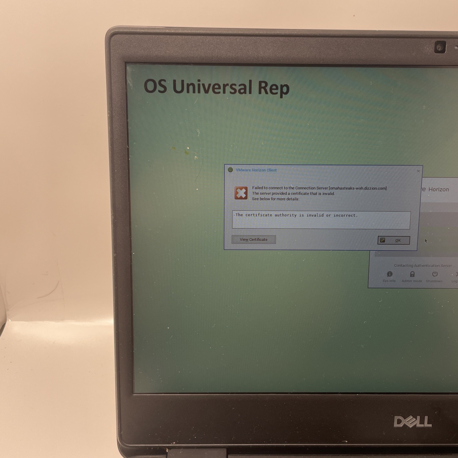 Dell Wyse 5470 14″ intel Celeron 2.4ghz Ram DDR4 (4gb) BIOS Locked