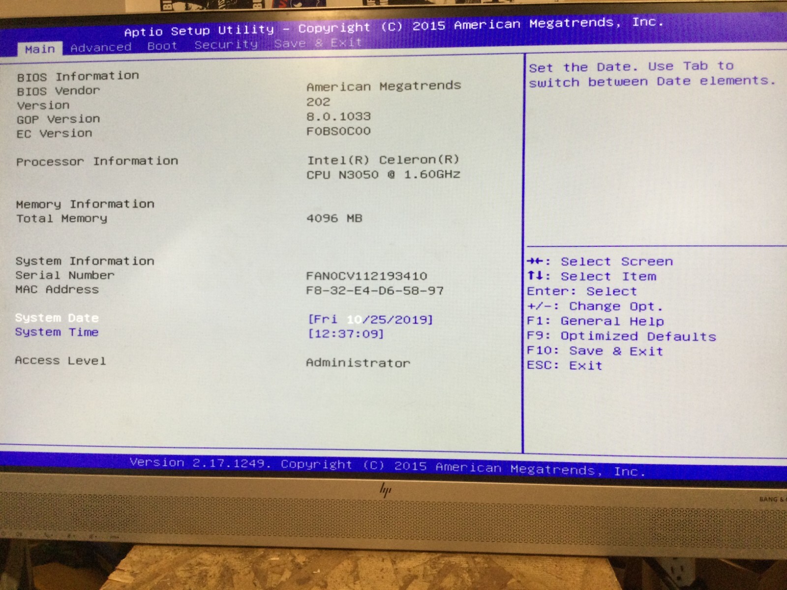 ASUS X553S 15.6” / Intel Celeron N3050 @ 1.60GHz / (CRACKED!) MR