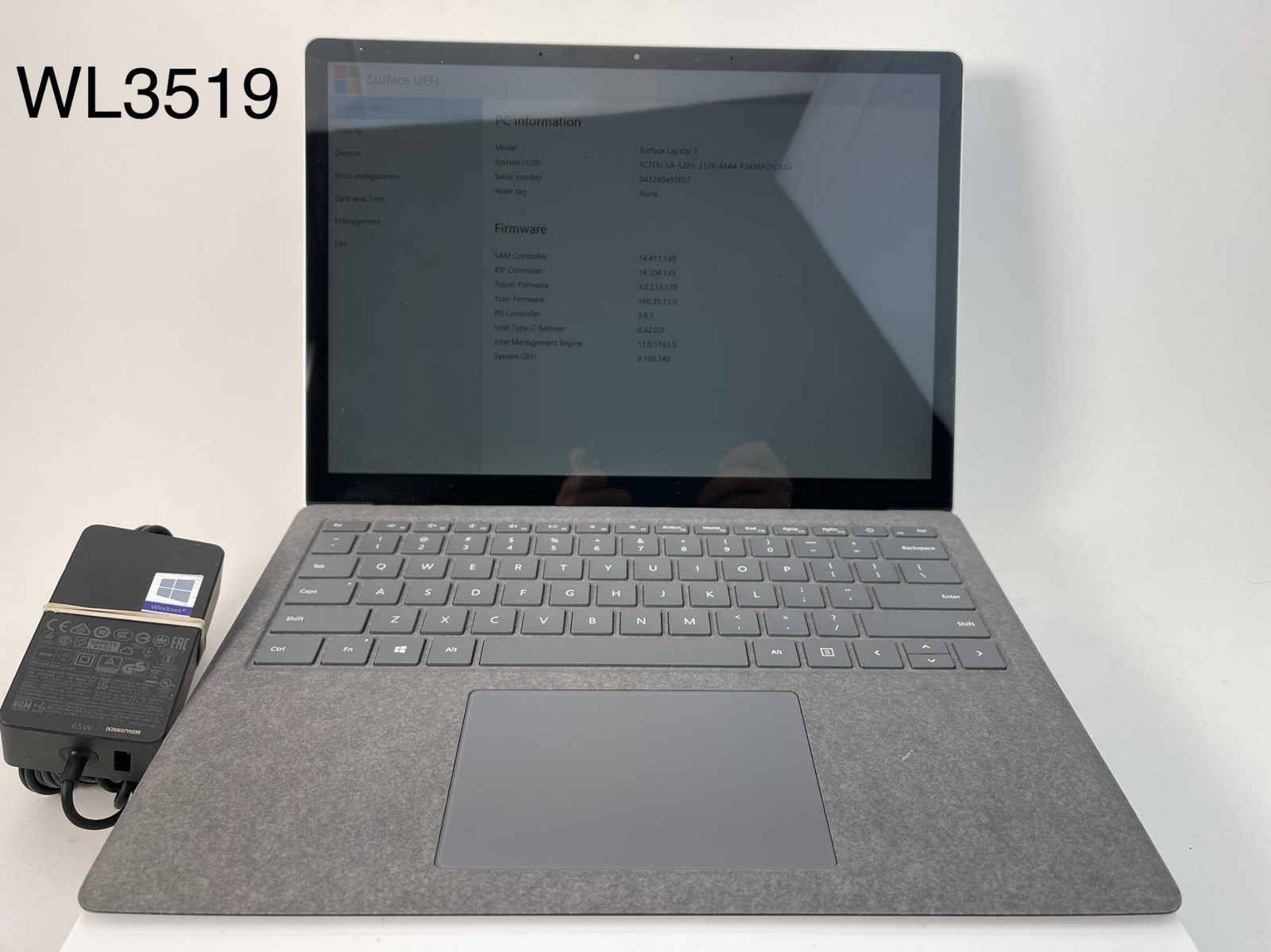 Microsoft Surface Laptop 3, 13.5″ Touch, i5-1035G7, 8GB, 128GB SSD – VGY-00001