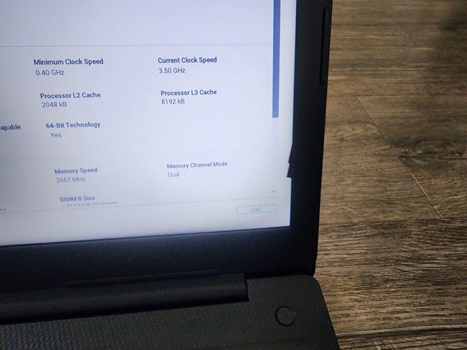 DELL INSPIRON 15 3593 LAPTOP/NOTEBOOK PC INTEL CORE i7-1065G7 CPU GOOD BATTERY