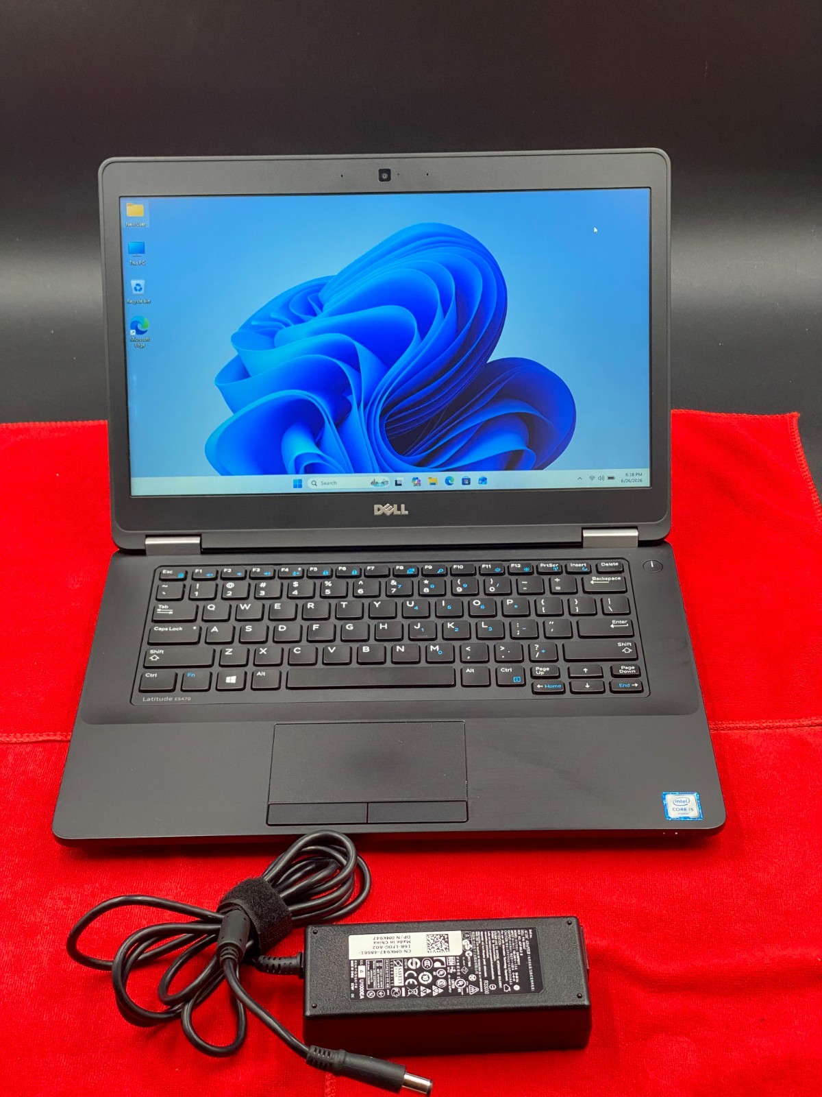 DELL LATITUDE E5470 14″ i5-6200U 8GB RAM 256GB SSD WINDOWS 11 PRO + BATTERY GOOD