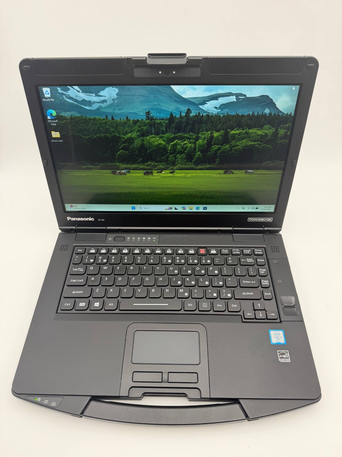 Panasonic Toughbook CF-54 Touch i7-7600U 32GB 1TB Win11pro 2 Batteries dGPS/LTE