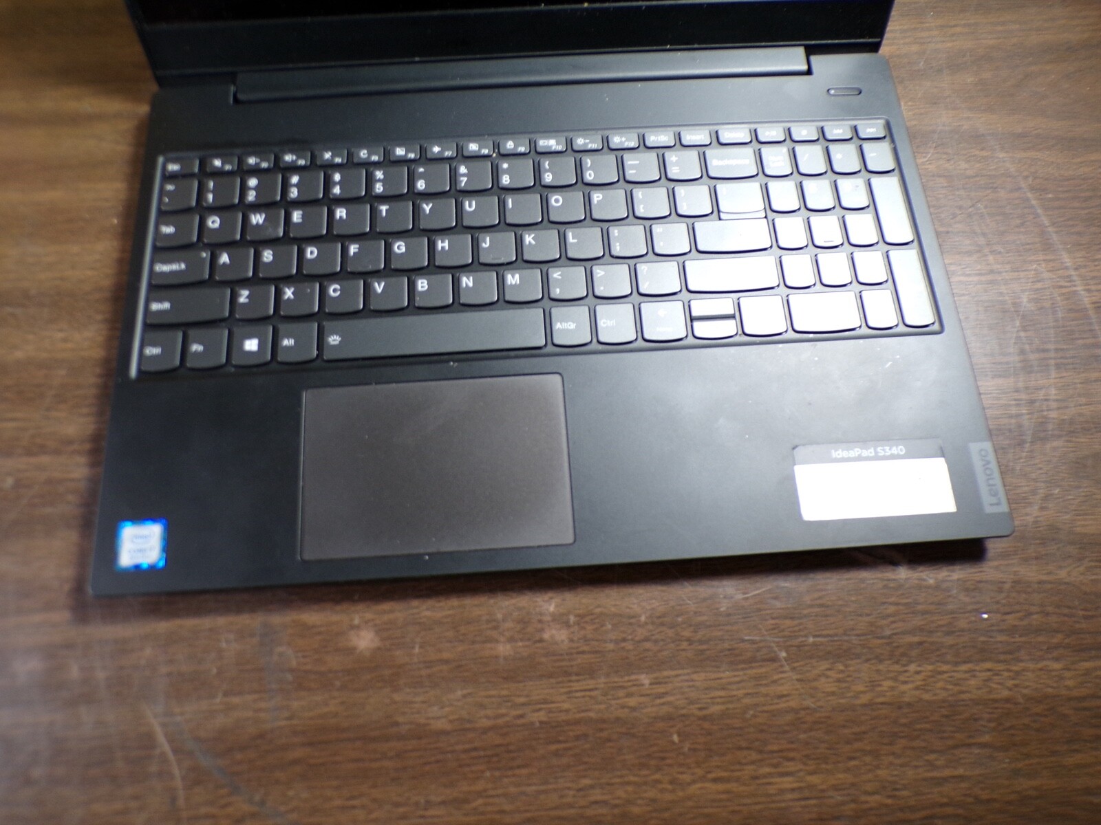 LENOVO IDEAPAD S340-15IWL TOUCH INTEL CORE i7 8TH GEN 8GB RAM **UNTESTED **NO HD