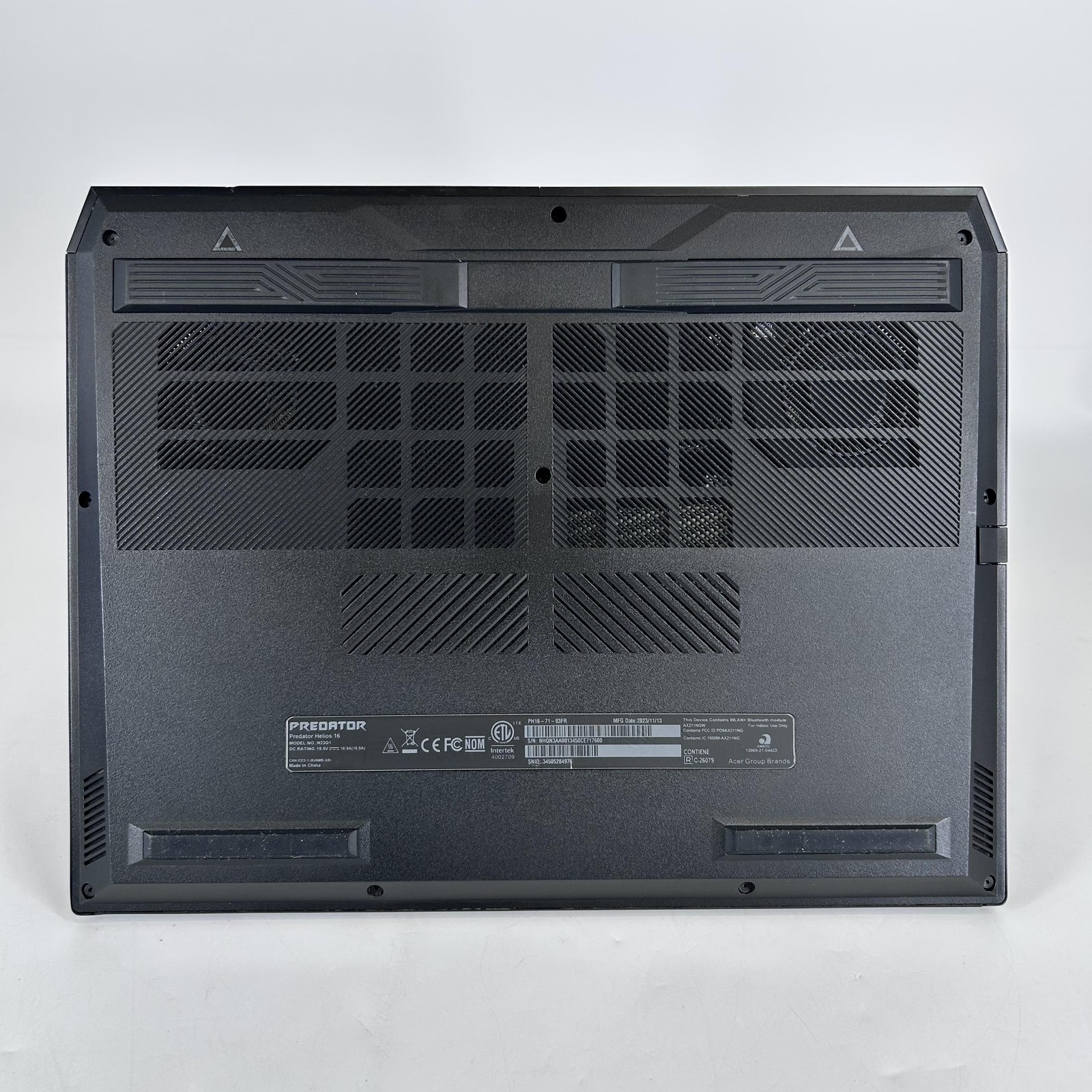 Acer Predator Helios 16 QHD+ i9-13900HX 16GB 1TB SSD RTX 4080 Bad Charging Port