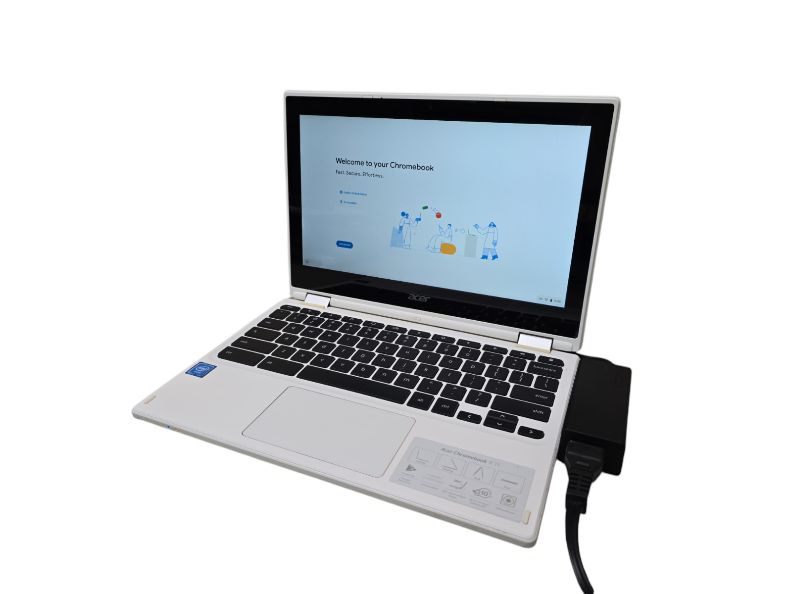 Acer N15Q8 Celeron N3160 1.6GHz 32GB HDD 4GB Ram WiFi Touch ChromeOS Tested