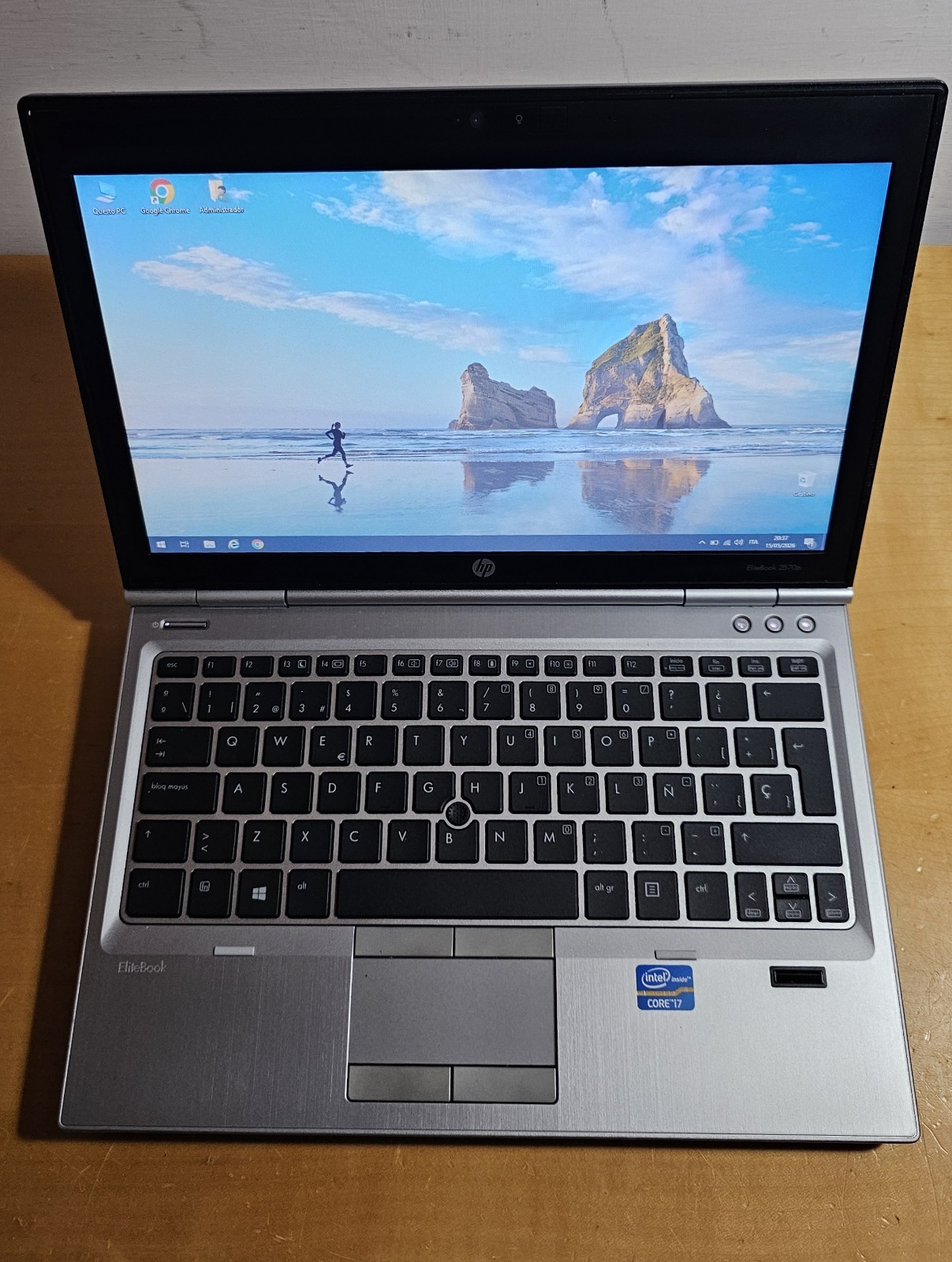 HP EliteBook 2570p 12.5″ | Intel Core i7-3520M 8GB RAM | 256GB SSD | Win 10 Pro