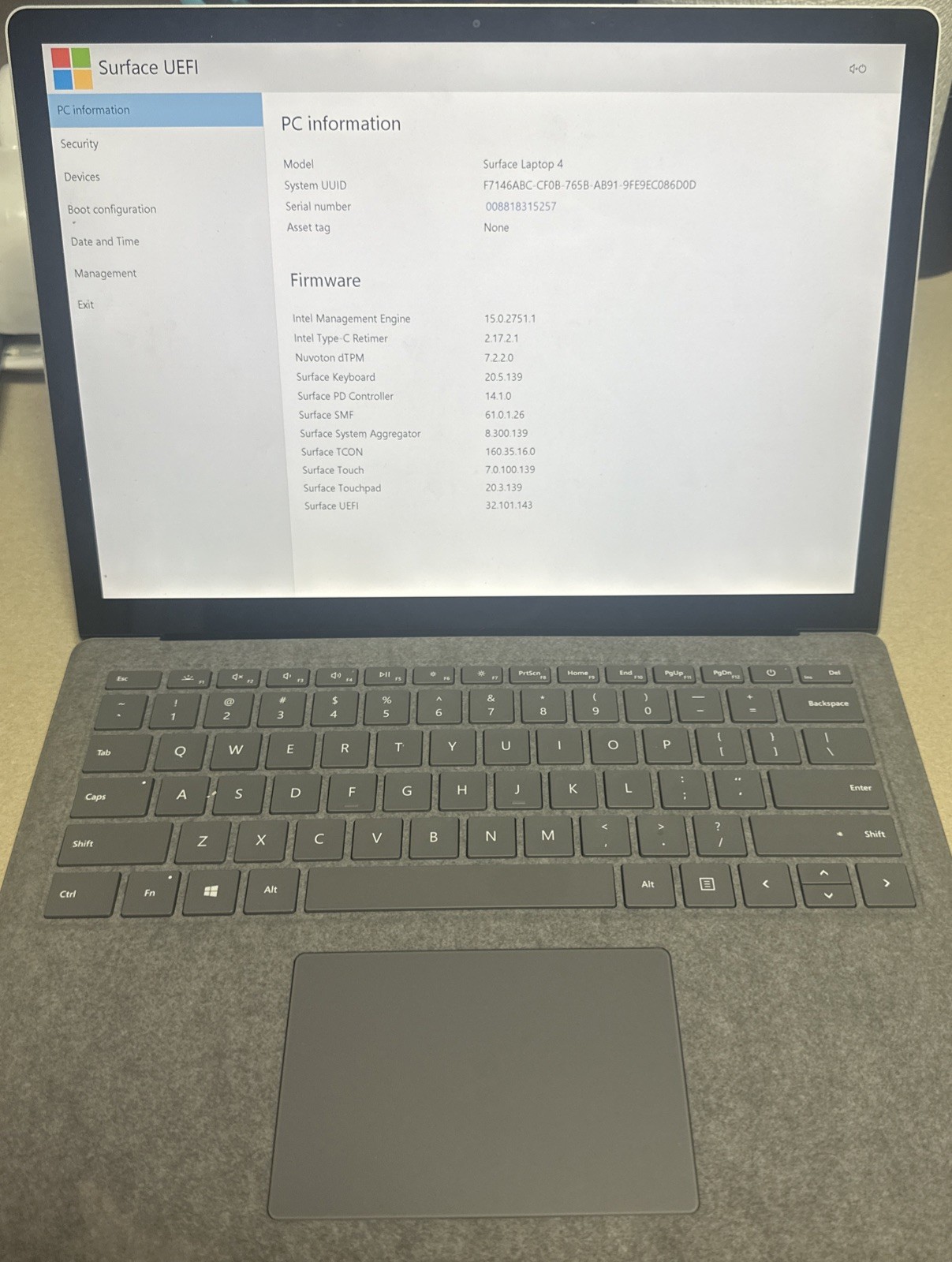 Surface Laptop 4 | 13.5in | i7-1185g7, 8GB RAM, 256GB SSD | Win 11 Pro w/ Dock