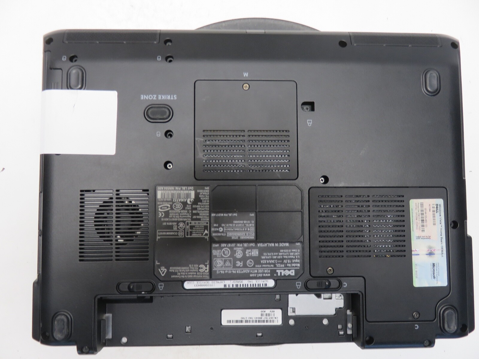 Dell Inspiron 1520 Intel Core 2 Duo 06FD 1.46GHz 1 GB NO HDD No Batt