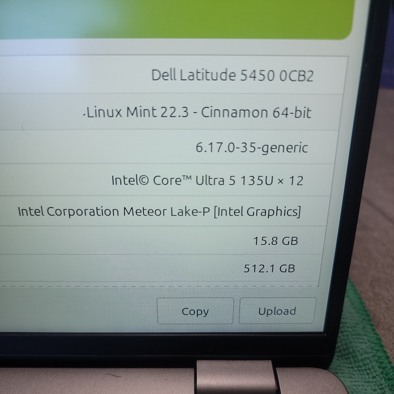 Dell Latitude 5450 14″ FHD Core Ultra 5 135U 1.6GHz 512GB SSD 16GB RAM Linux