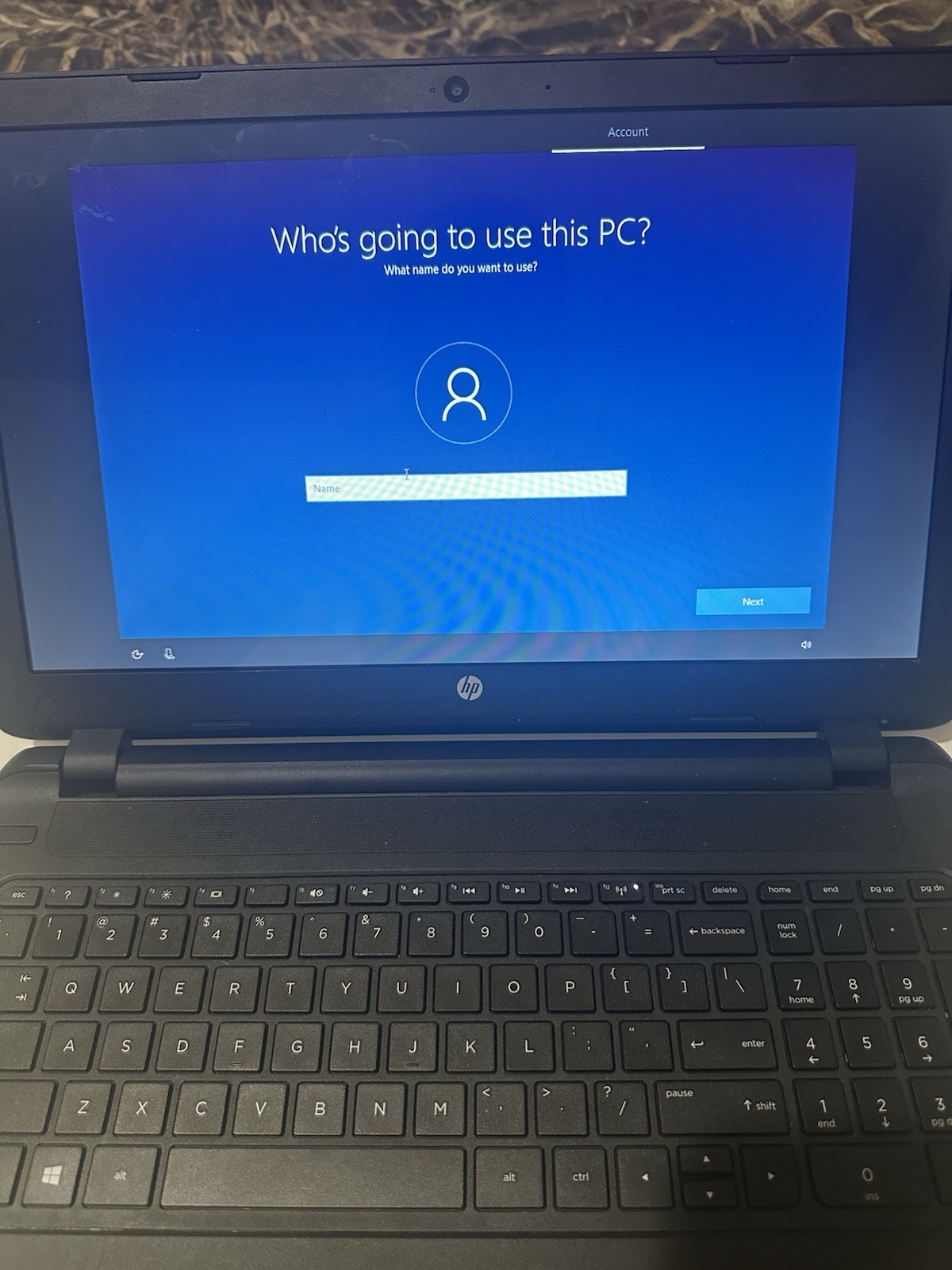 HP 15-F209WM Intel Celeron N2840 2.16GHz 4 GB