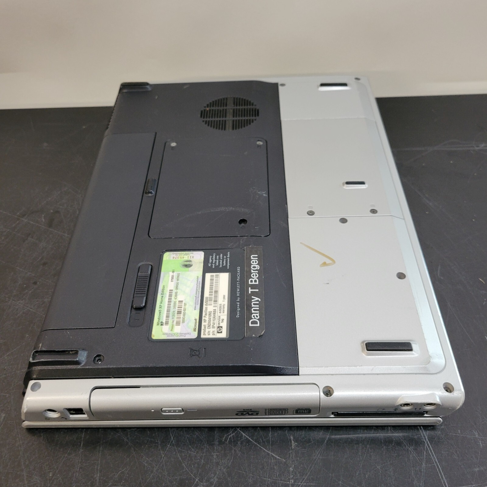 HP Pavilion dv5000 15.6″ AMD Turion 64 1 GB RAM 0 GB HDD