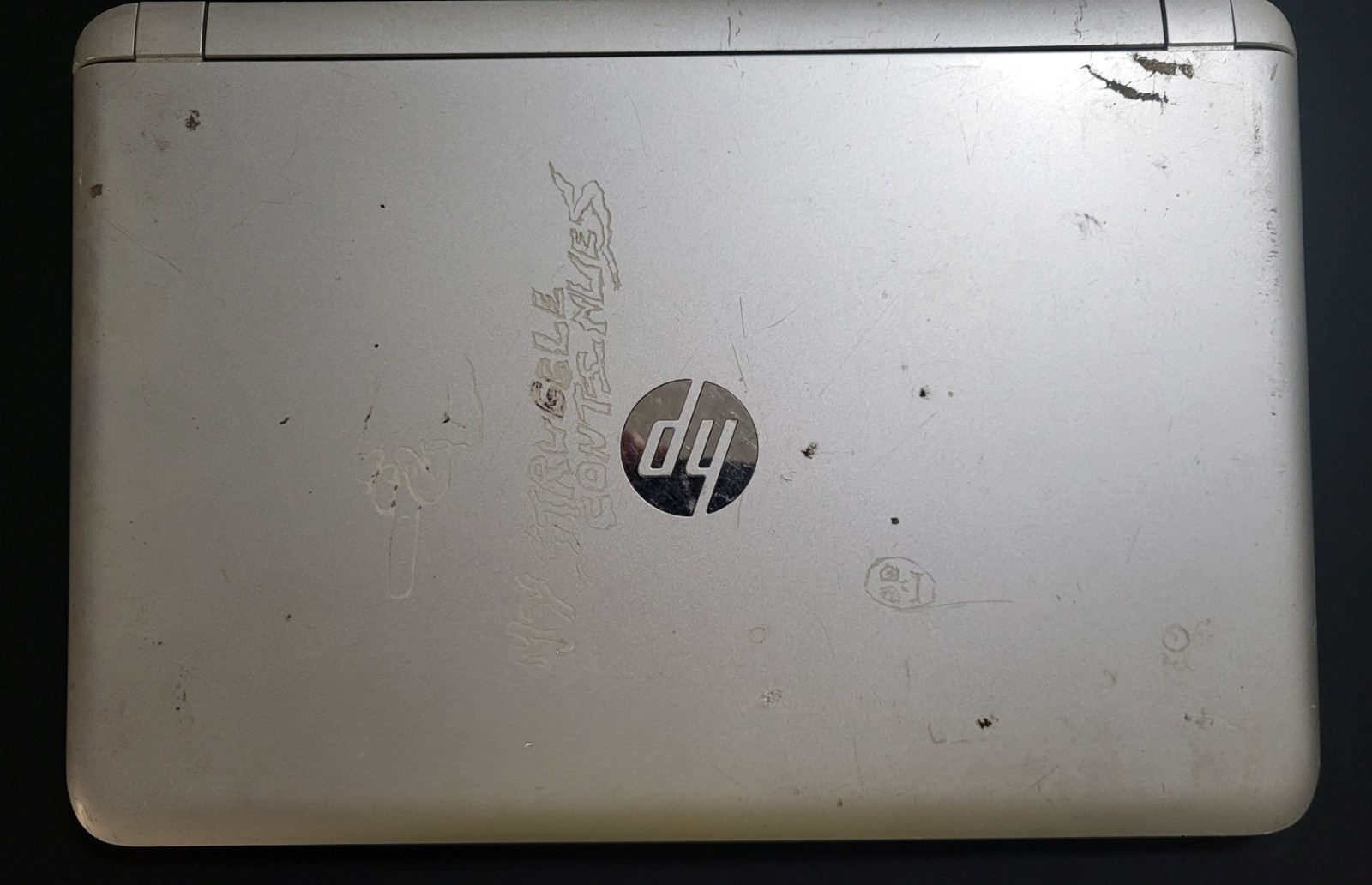 Damaged laptops, unknown condition. storage unit find. 3 Chromebooks, 2 laptops.