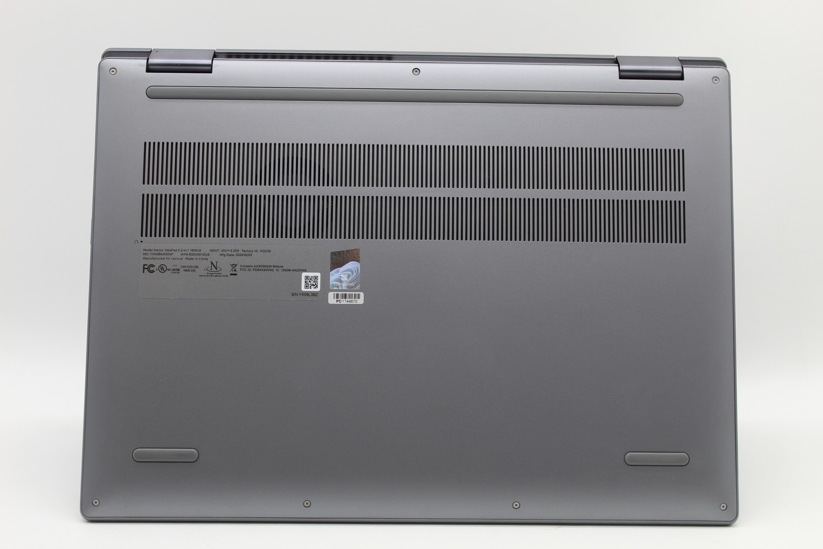 Lenovo IdeaPad 5 16″ Touch Intel Core 5 120U 1.4GHz 16GB 512GB SSD PC1744670