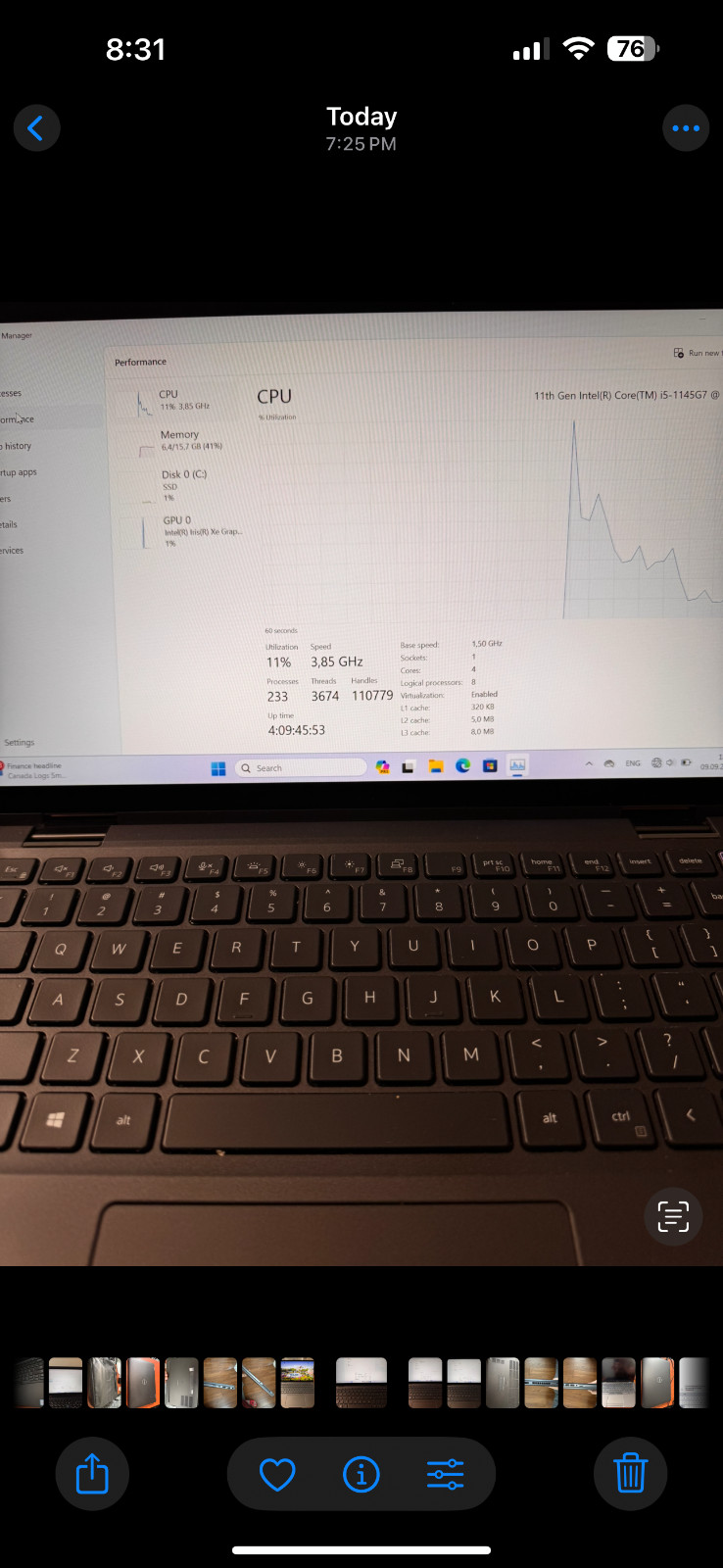 Dell Latitude 7420 14″ (512GB SSD, Intel Core i5-1145G7, 4.40 GHz, 16GB)