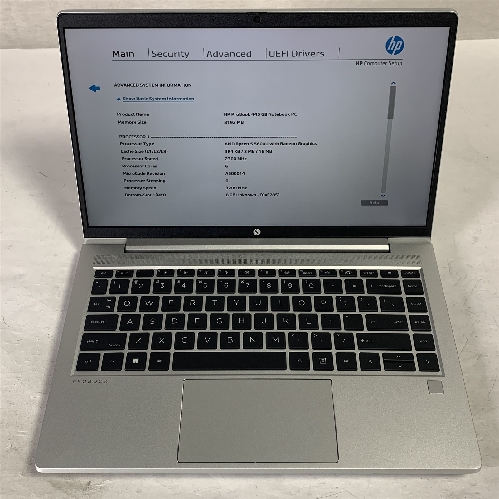 HP ProBook 445 G8 14″ Laptop Ryzen 5 5600U 2.3GHz 8GB – NO DRIVE