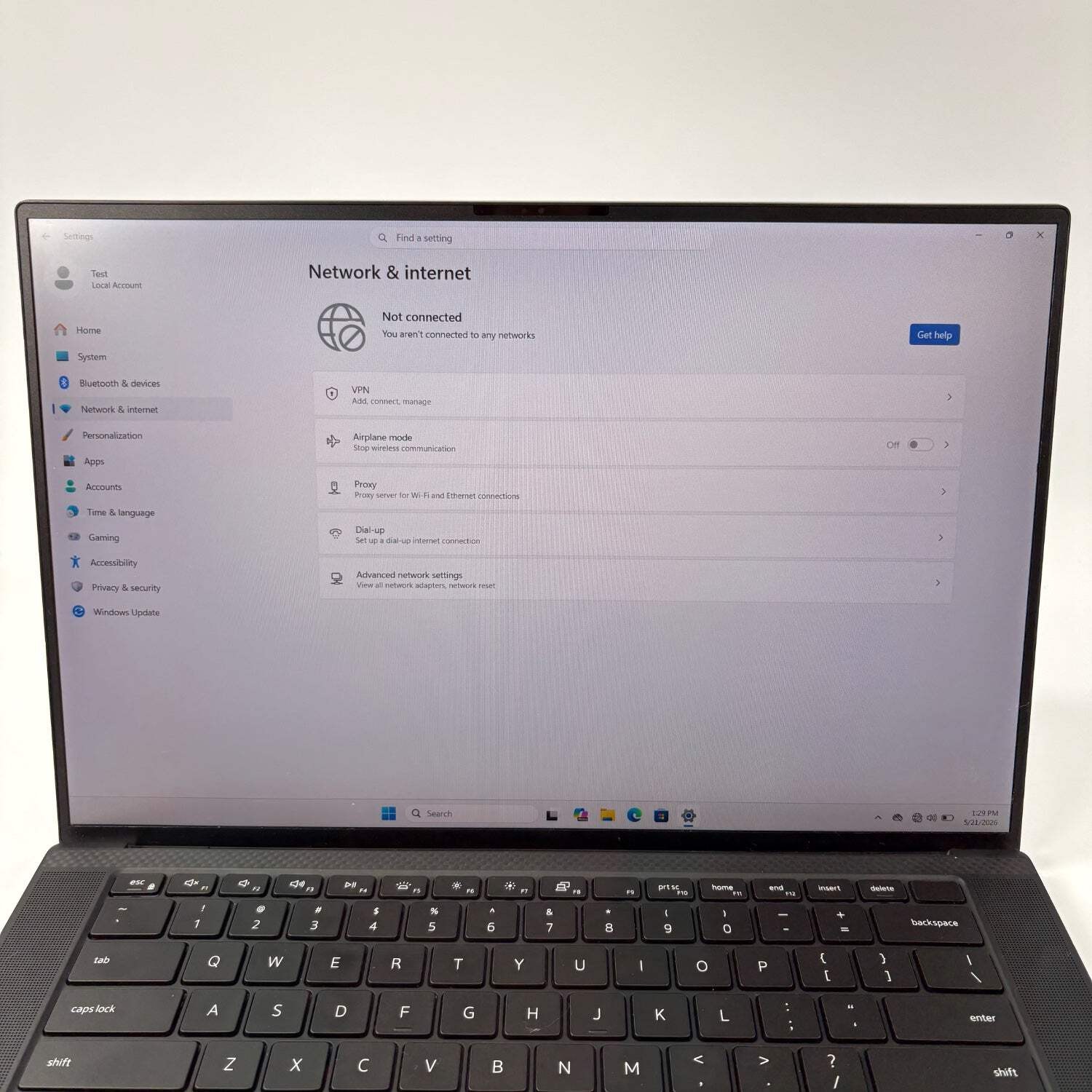 Dell XPS 9520 15.6″ i7-12700H 2.3GHz 32GB RAM 1TB SSD Read Description