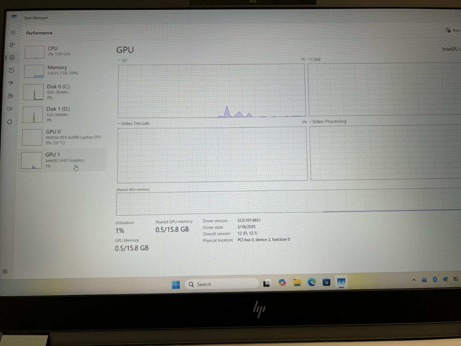 HP ZBook Fury 15 G8 15.6″ i7-11850H @ 2.50GHz 1 TB NVMe SSD 32GB RAM Win 11