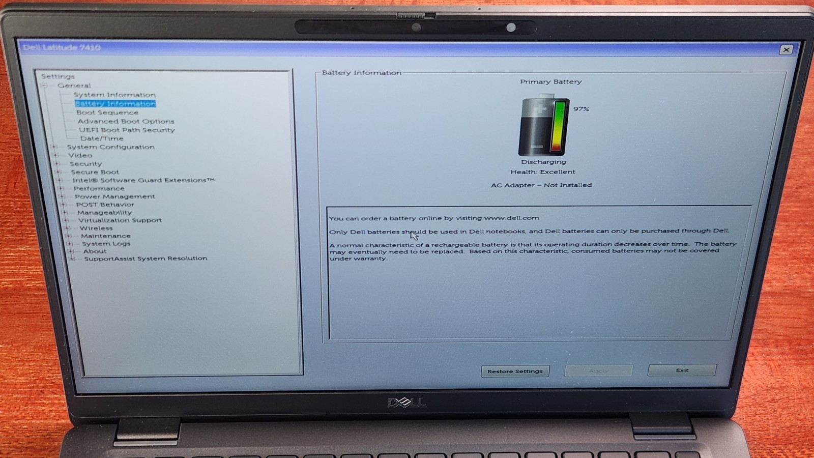 Dell Latitude 7410 14″ Touch Intel i7-10810U 16GB DDR4 No HDD *BAD RAM* AS-IS