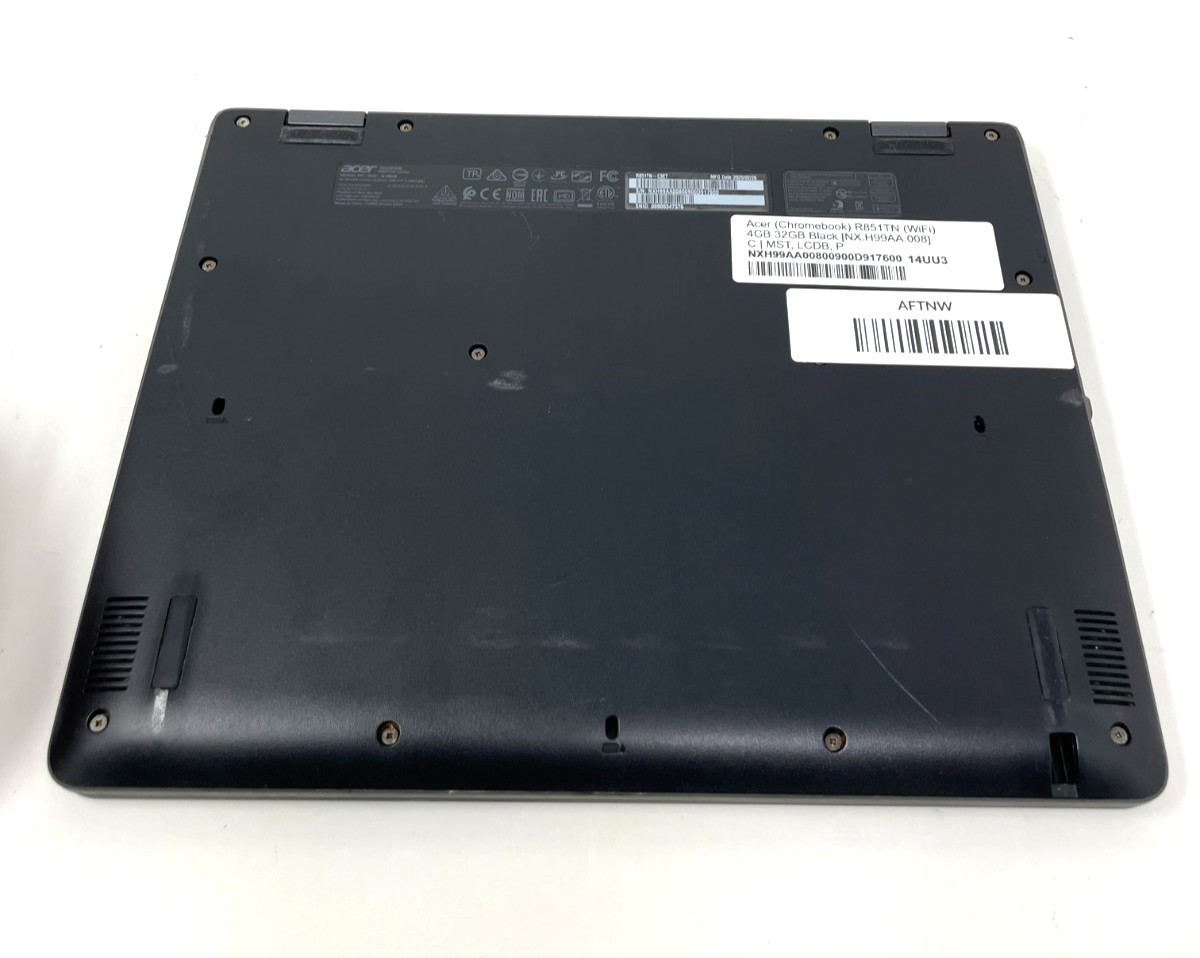 Acer Chromebook 12″ 4GB 32GB R851TN, Black Laptop Computer