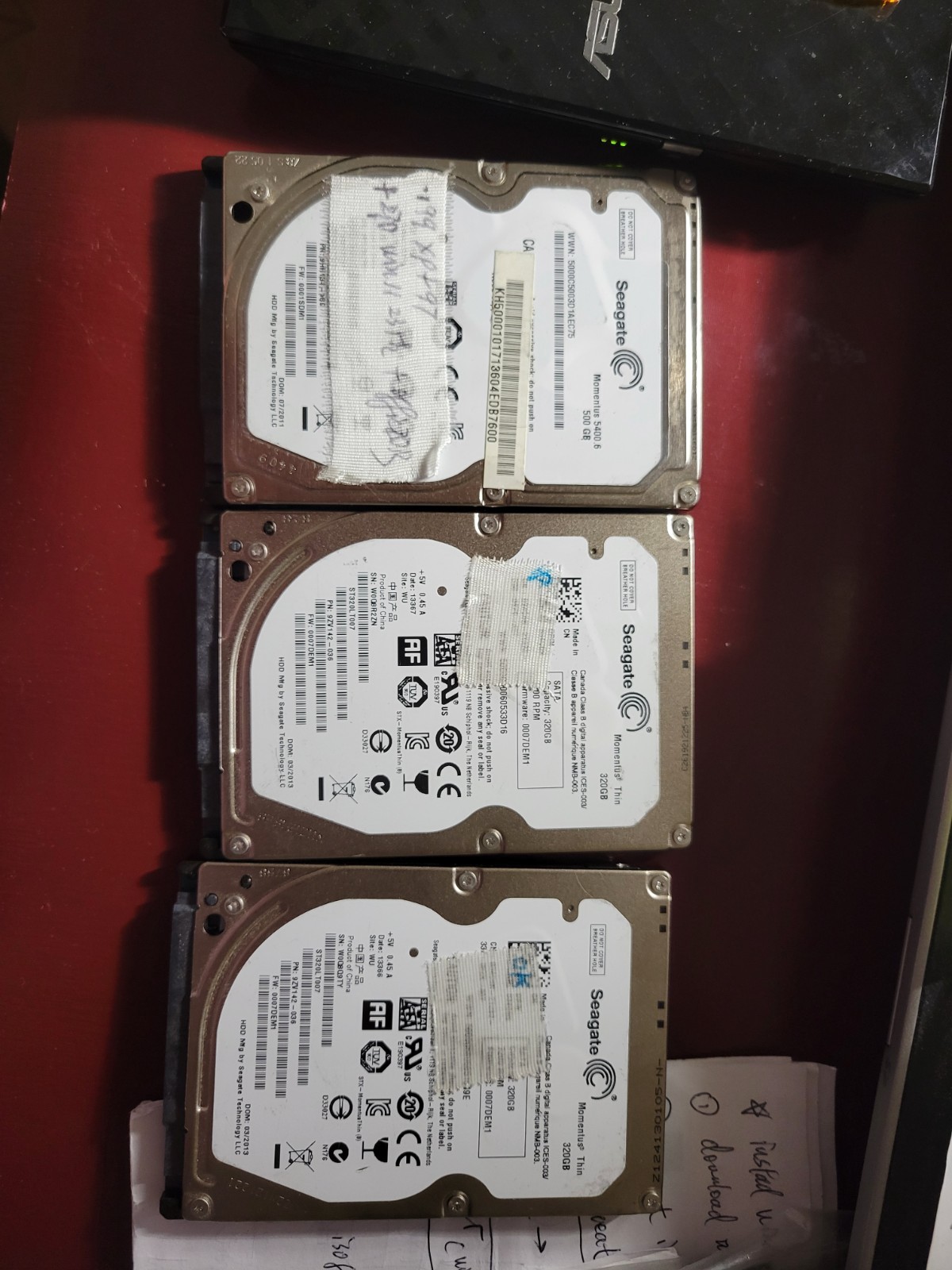 500GB or 320 GB HDD Windows XP sp3 windows 11 office2013for Dell E6400 6410 1545