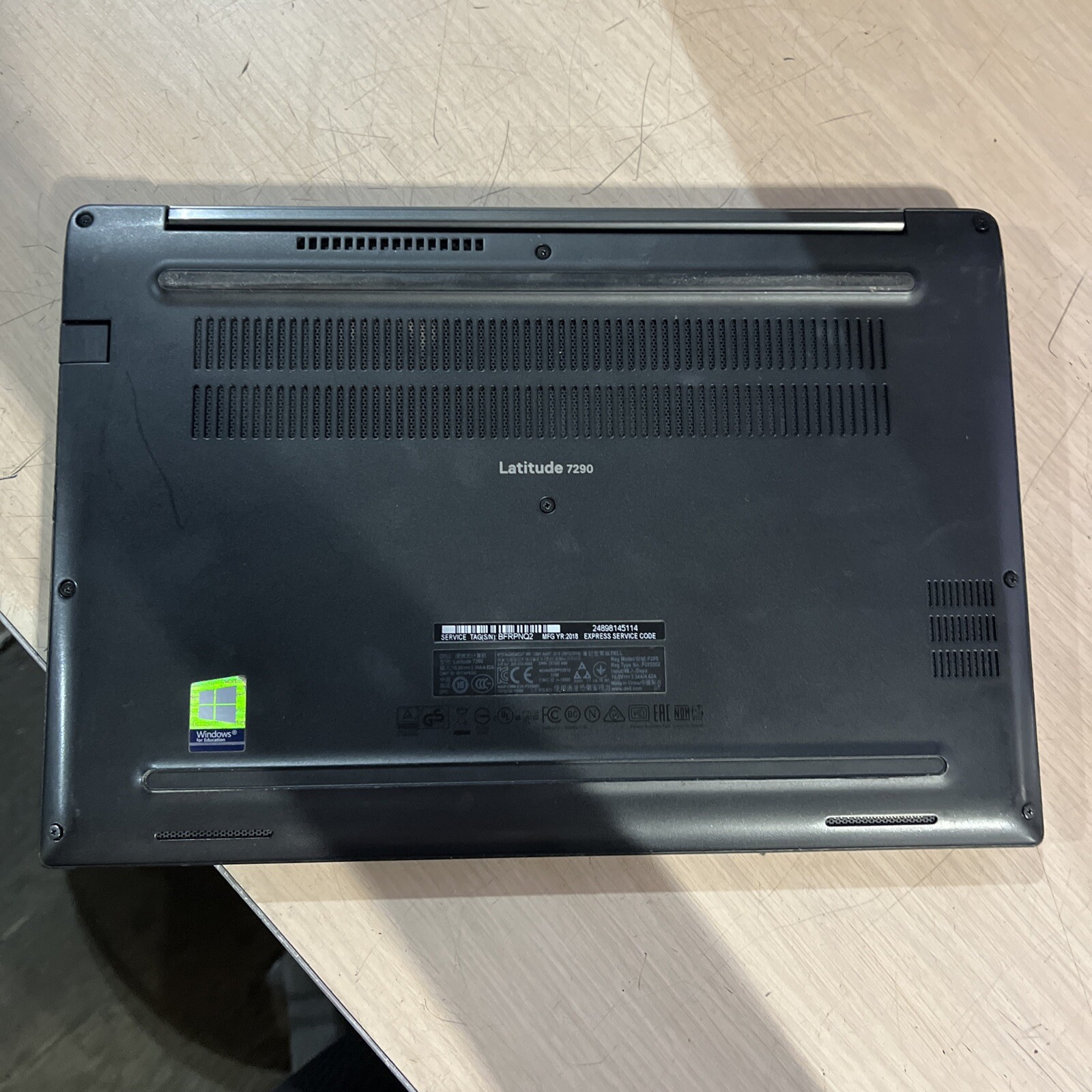 DELL LATITUDE 7290 INTEL CORE I5-7300U 2.60GHZ 8GB RAM NO HD