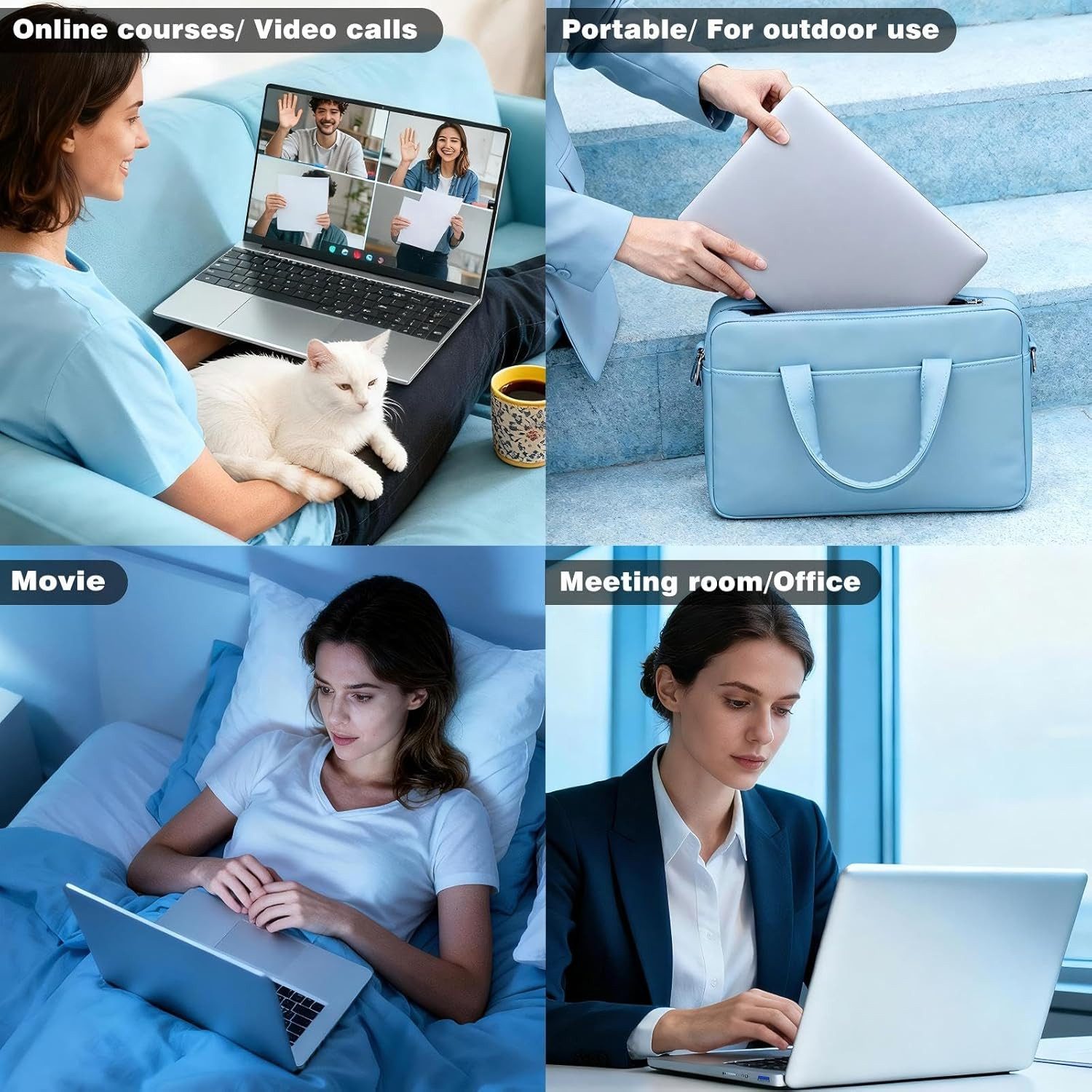 2026 New Laptop Computer, 15.6 Inch Window 11 Pro Lap Top PC 16GB RAM 256GB SSD,