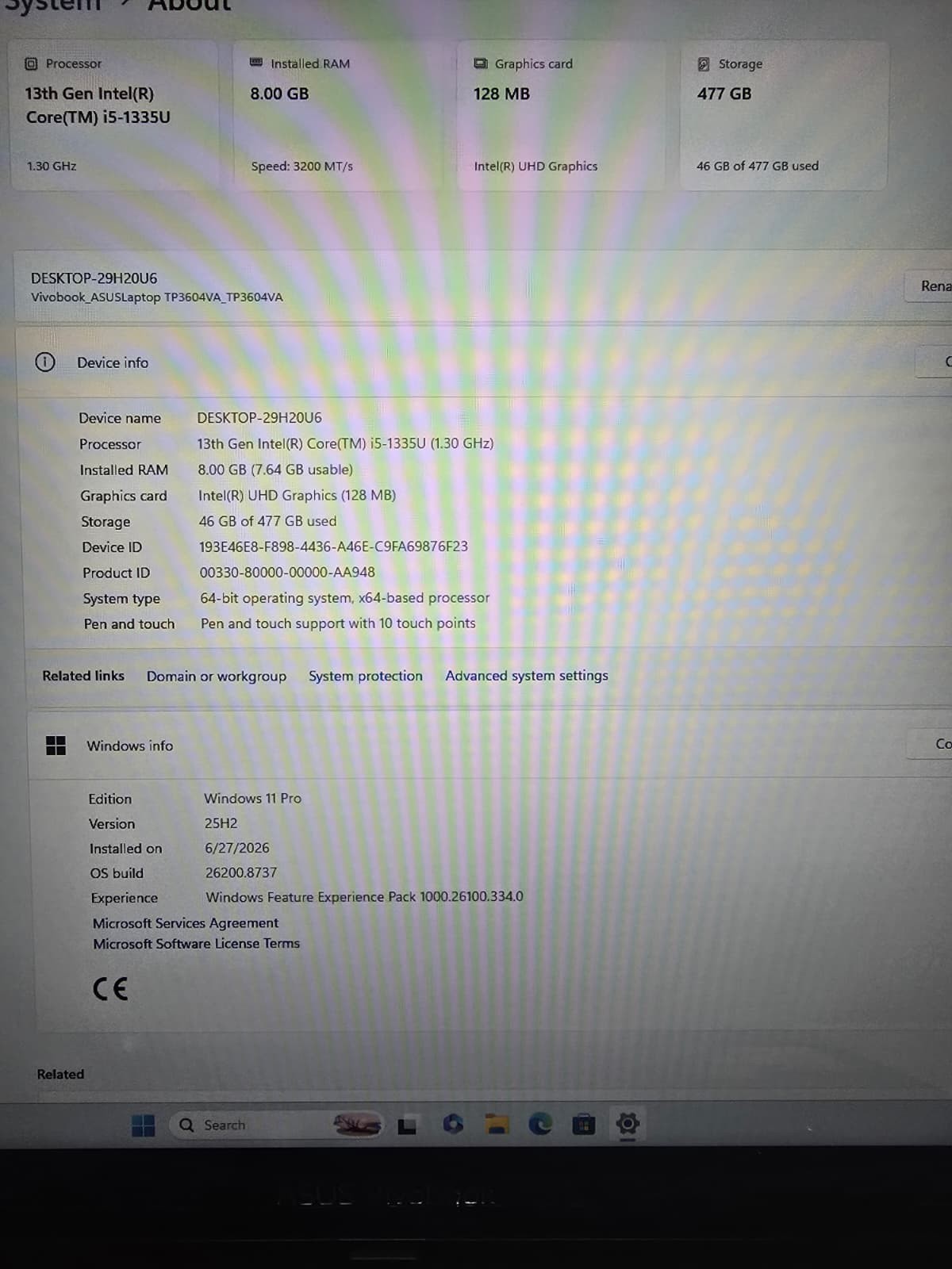 ASUS VivoBook S16 Flip 2-in-1 Touch | i5 13th 8GB RAM 512GB SSD | FHD+ Backlit