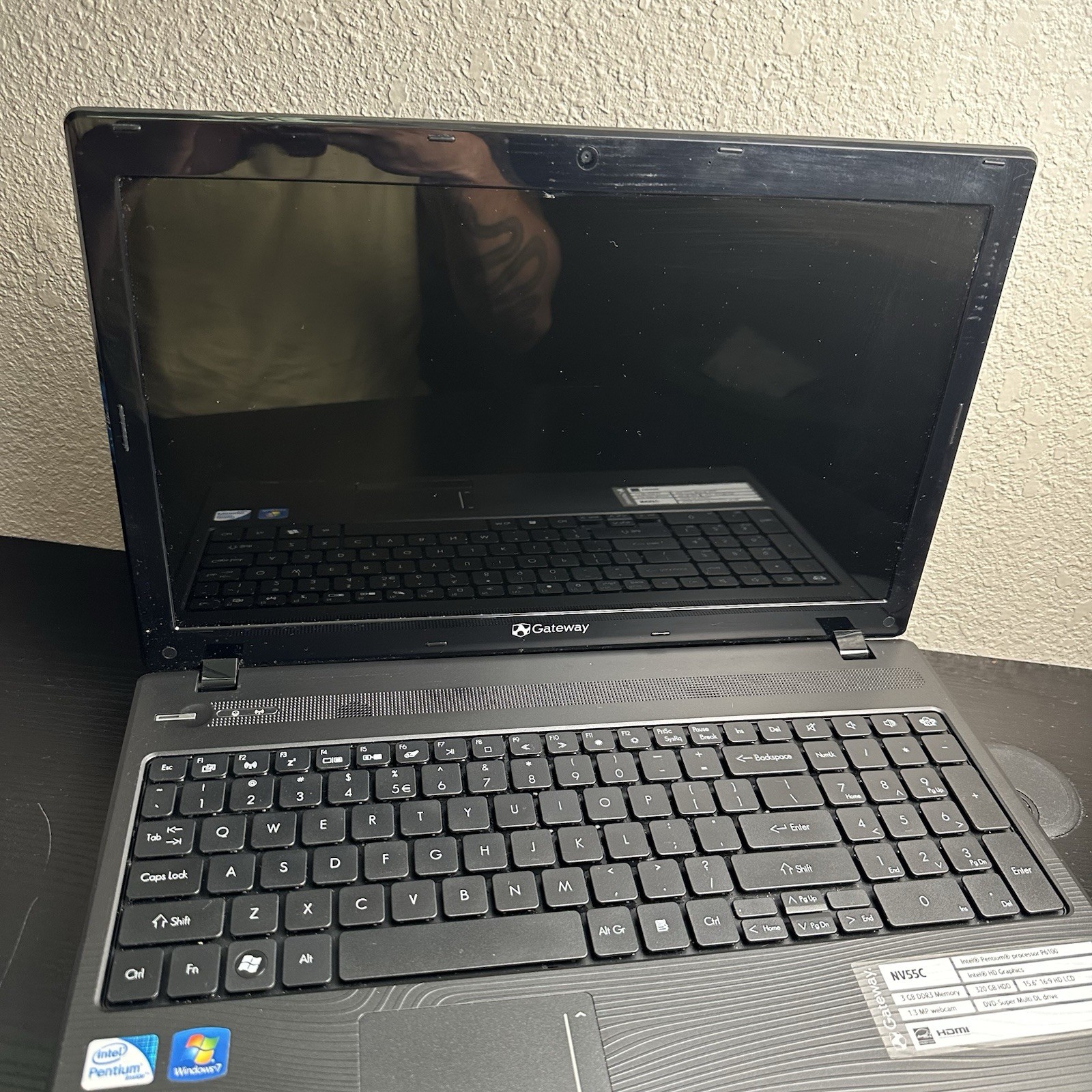 Packard Bell 15.6in PEW91 6GB Intel I3 2.40Gz Laptop No Tested