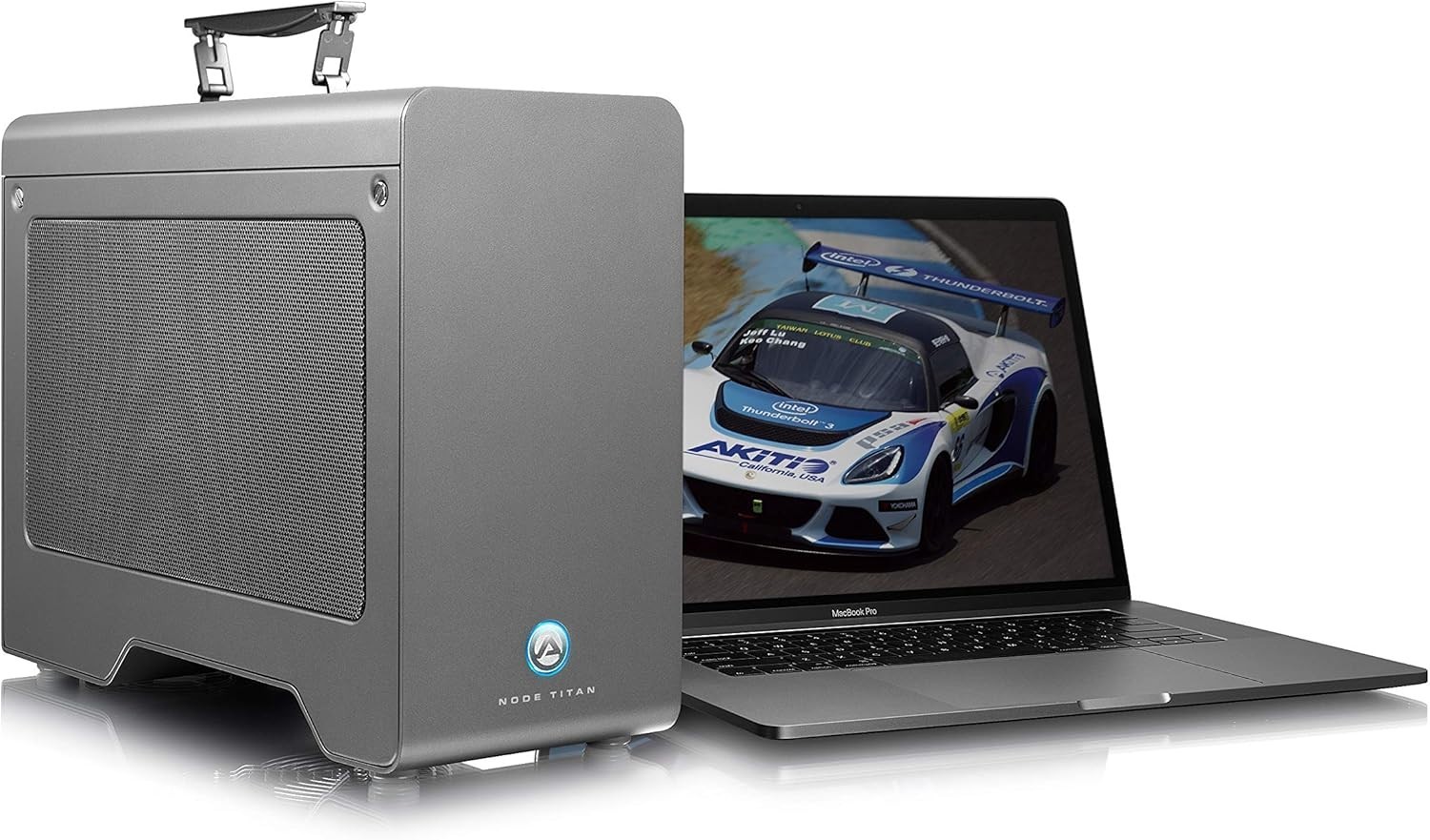 AKiTiO Node Titan Thunderbolt 3 PCI Express External Expansion BOX GPU w/Manual