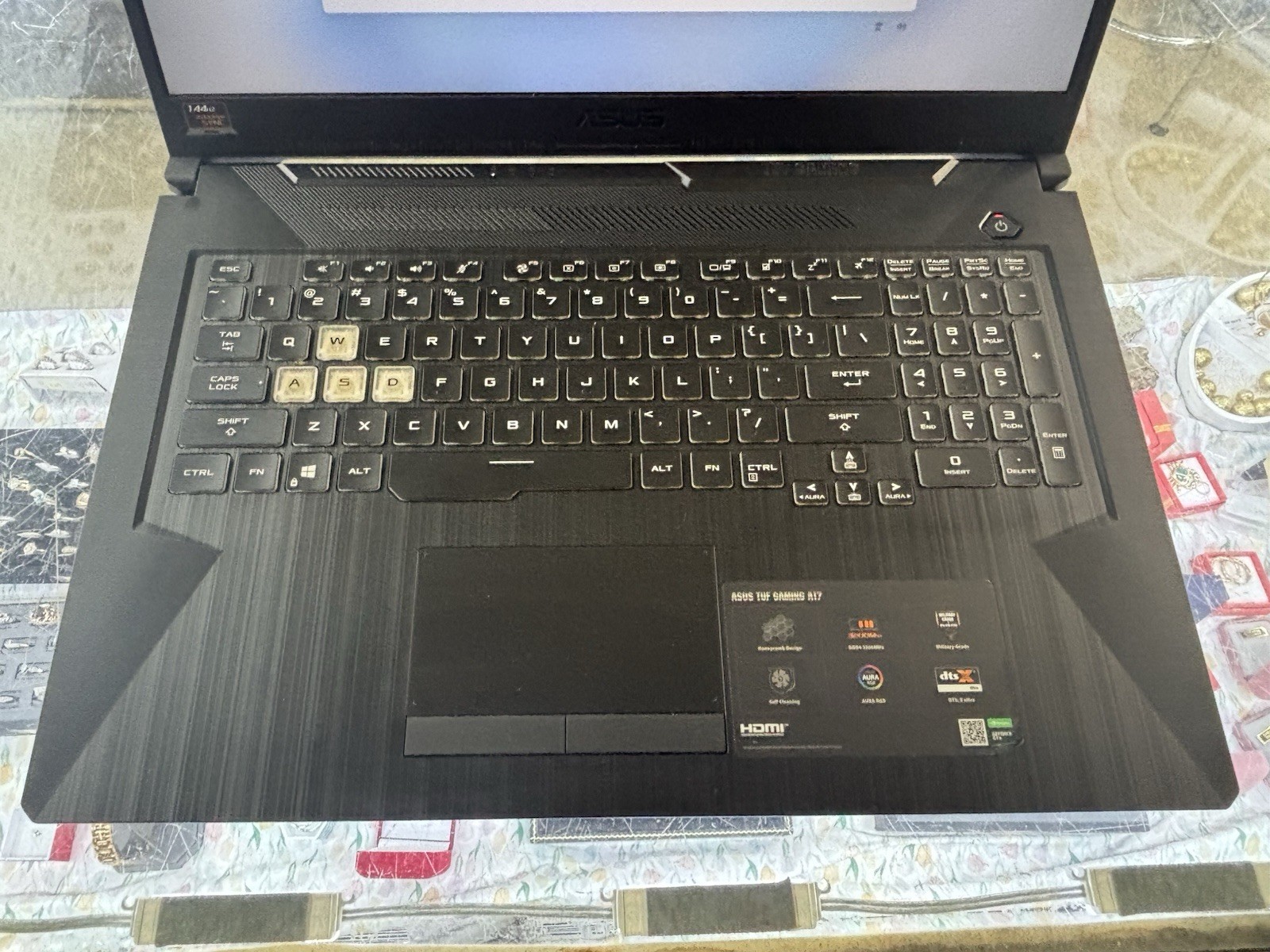 ASUS TUF Gaming A17 FA706IH-RS53 Laptop