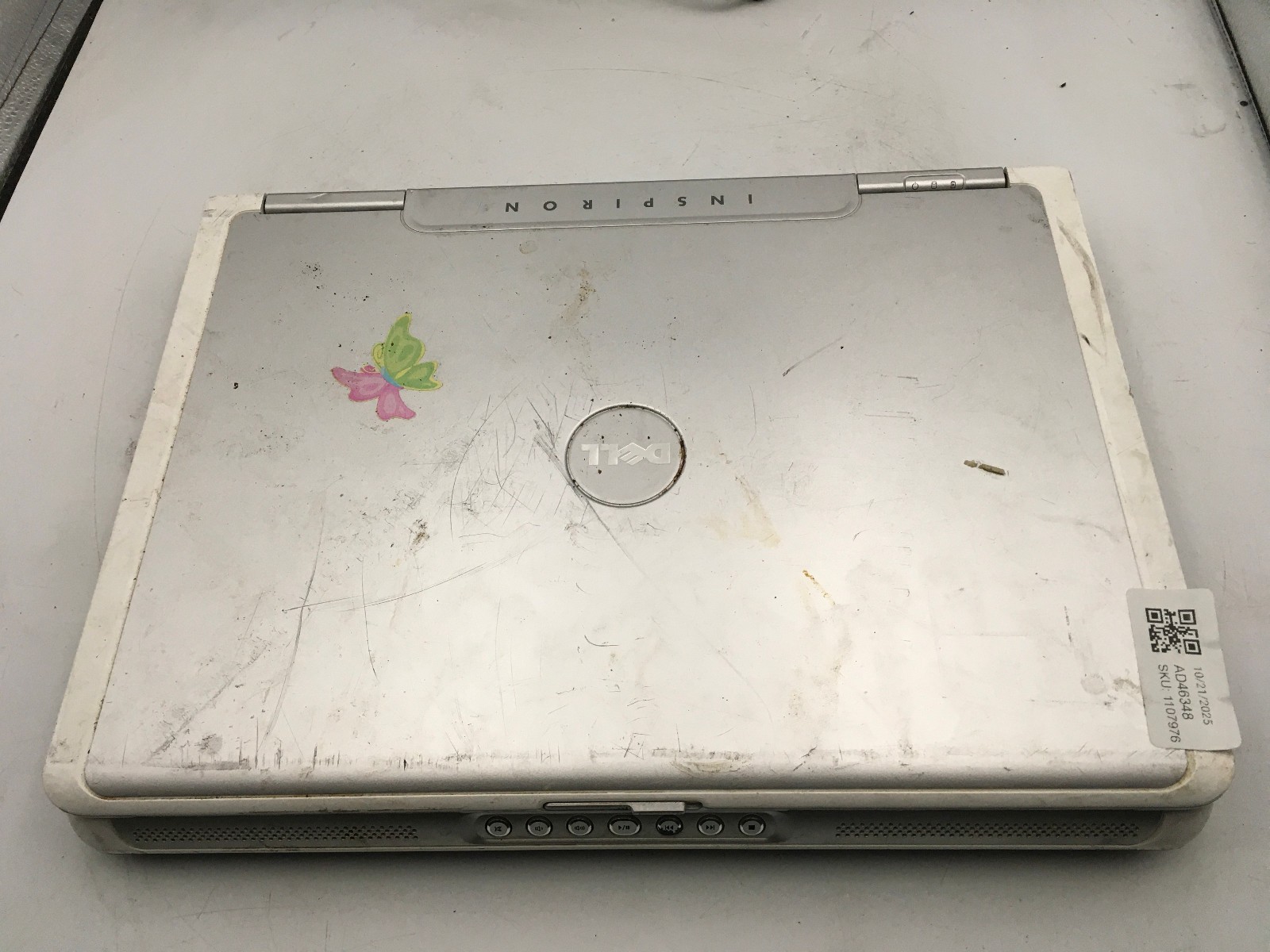 DELL INSPIRON E1505 – BOOTS TO BIOS – INTEL CORE DUO – 512MB RAM – 15″ -READ- BB