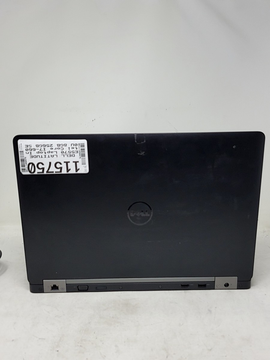 DELL LATITUDE E5570 Laptop Intel Core I7-6600U 8GB 256GB SEE NOTES