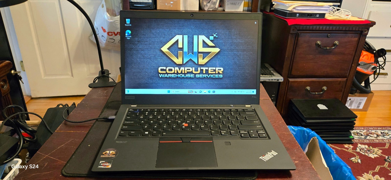 Lenovo ThinkPad P14s Gen 2 Ryzen 7 PRO 5850U 32GB 1TB NVMe WIN 11 P