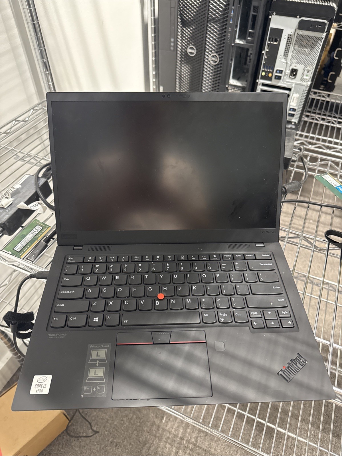 Lenovo ThinkPad X1 Carbon Gen 8 Laptop Intel Core i5-10210U 8GB RAM – No SSD