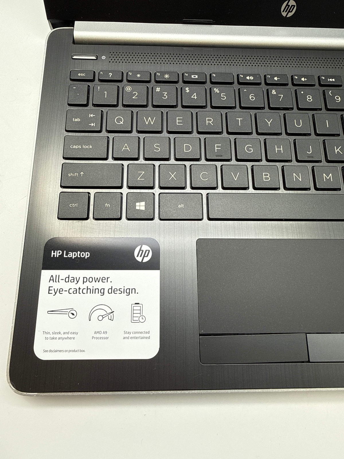 HP 14-dk0002dx 14″ AMD A9-9425 4GB RAM 128GB SSD Click Button Issue