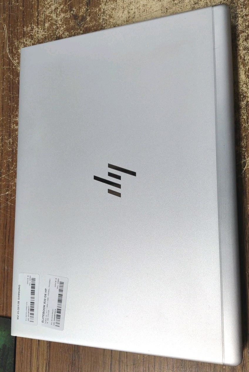 HP EliteBook 830 G6 Laptop W/ i5-8265U, 512GB SSD, 16GB RAM.