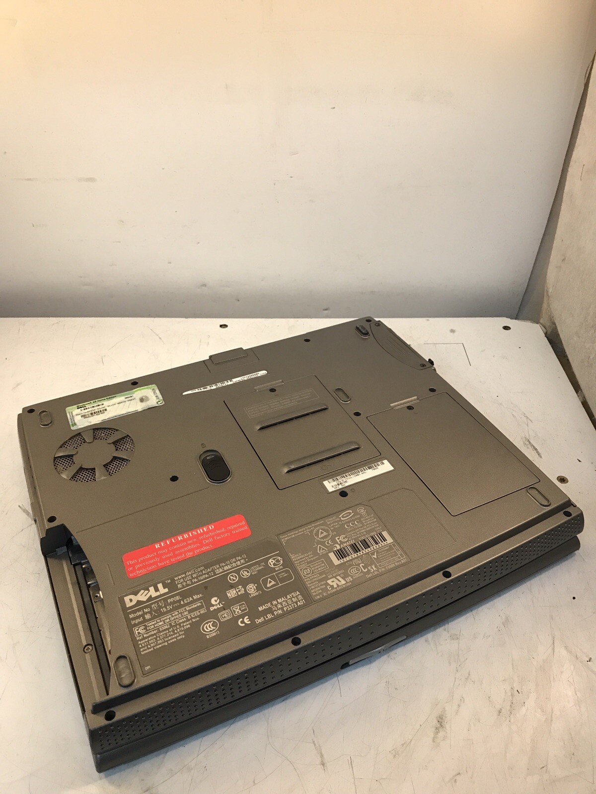 Dell Inspiron 1150 Laptop PP08L 1GB Ram No HDD Boots BIOS Bad screen