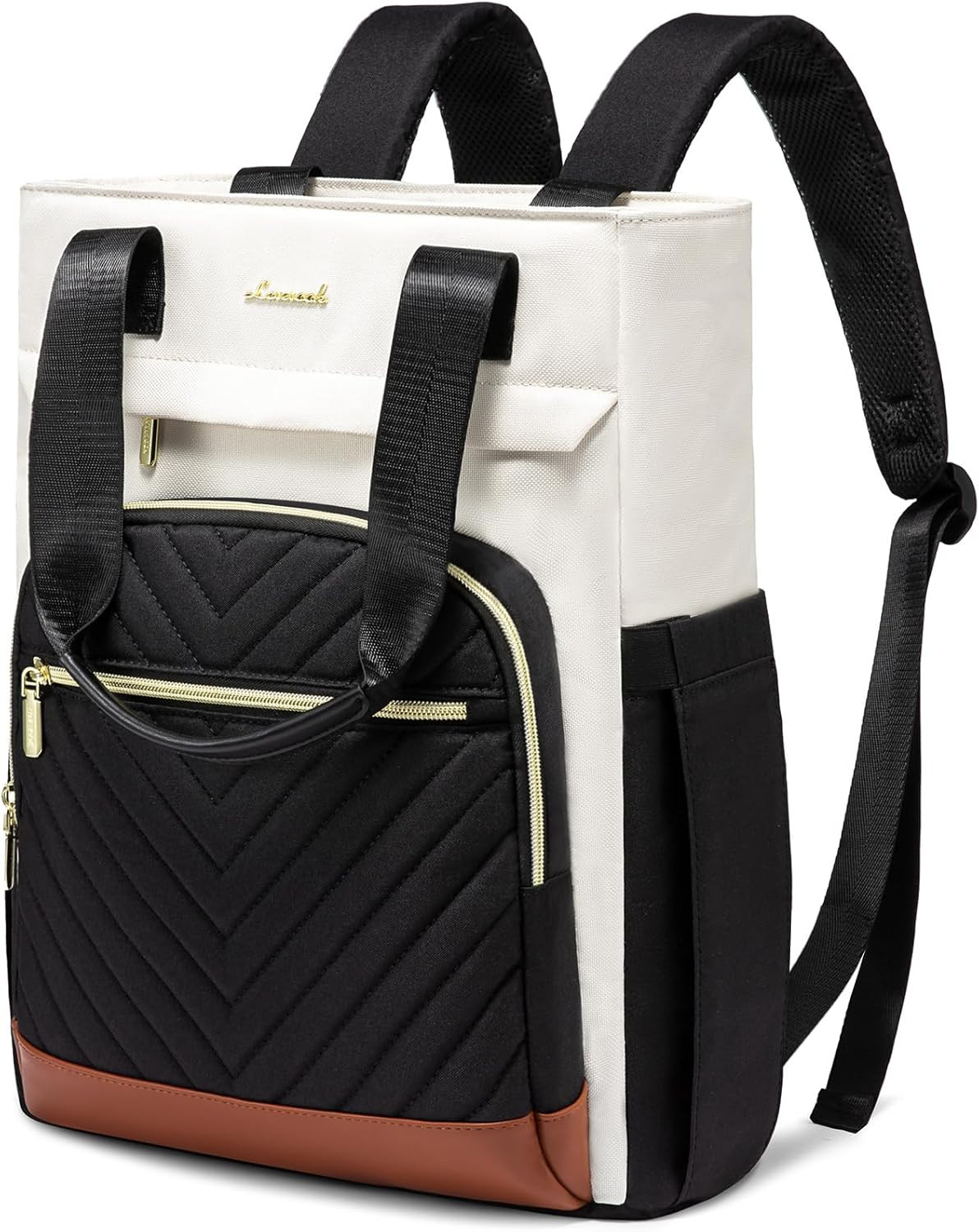 Laptop Backpack for Women, 15.6 Inch Work Laptop Bag Teacher Nurse Backpack, Wid