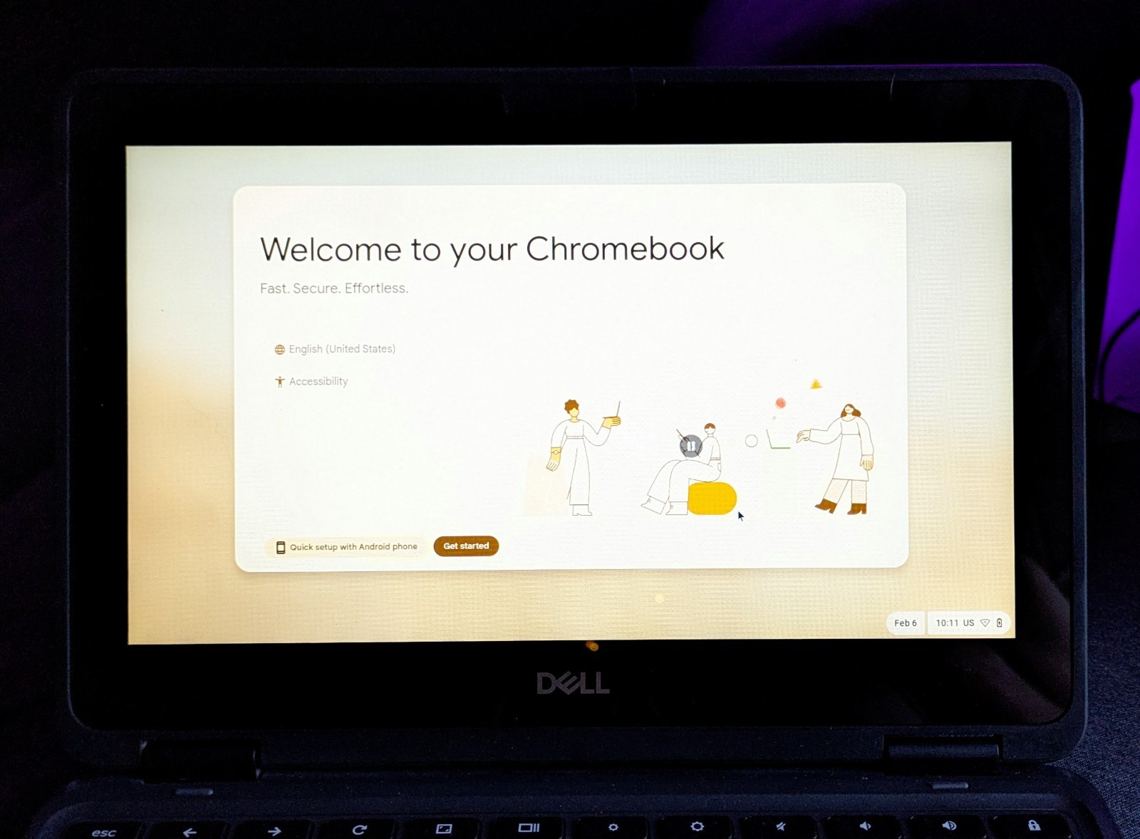 Dell Chromebook 3100 2-in-1 Convertible Laptop Tablet Chrome OS TOUCHSCREEN